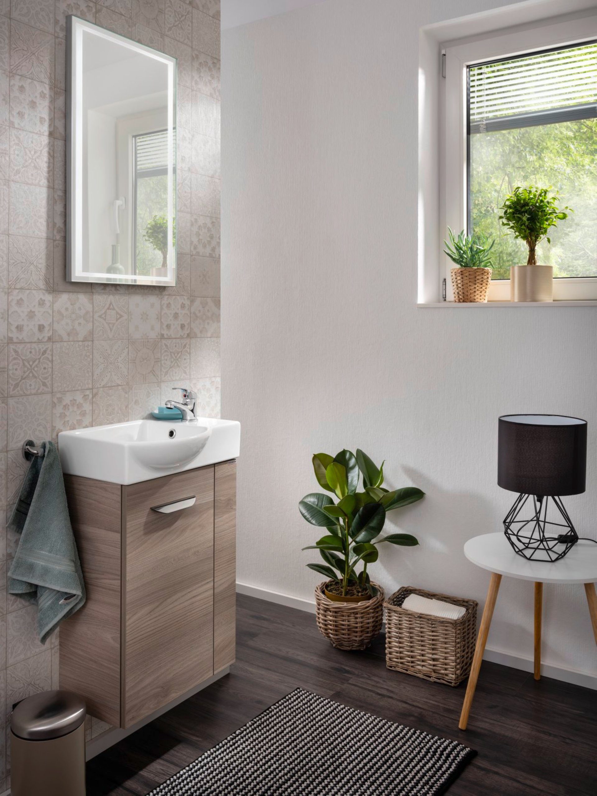 FACKELMANN Badspiegel LED Spiegel FRAMELIGHT 40 günstig online kaufen