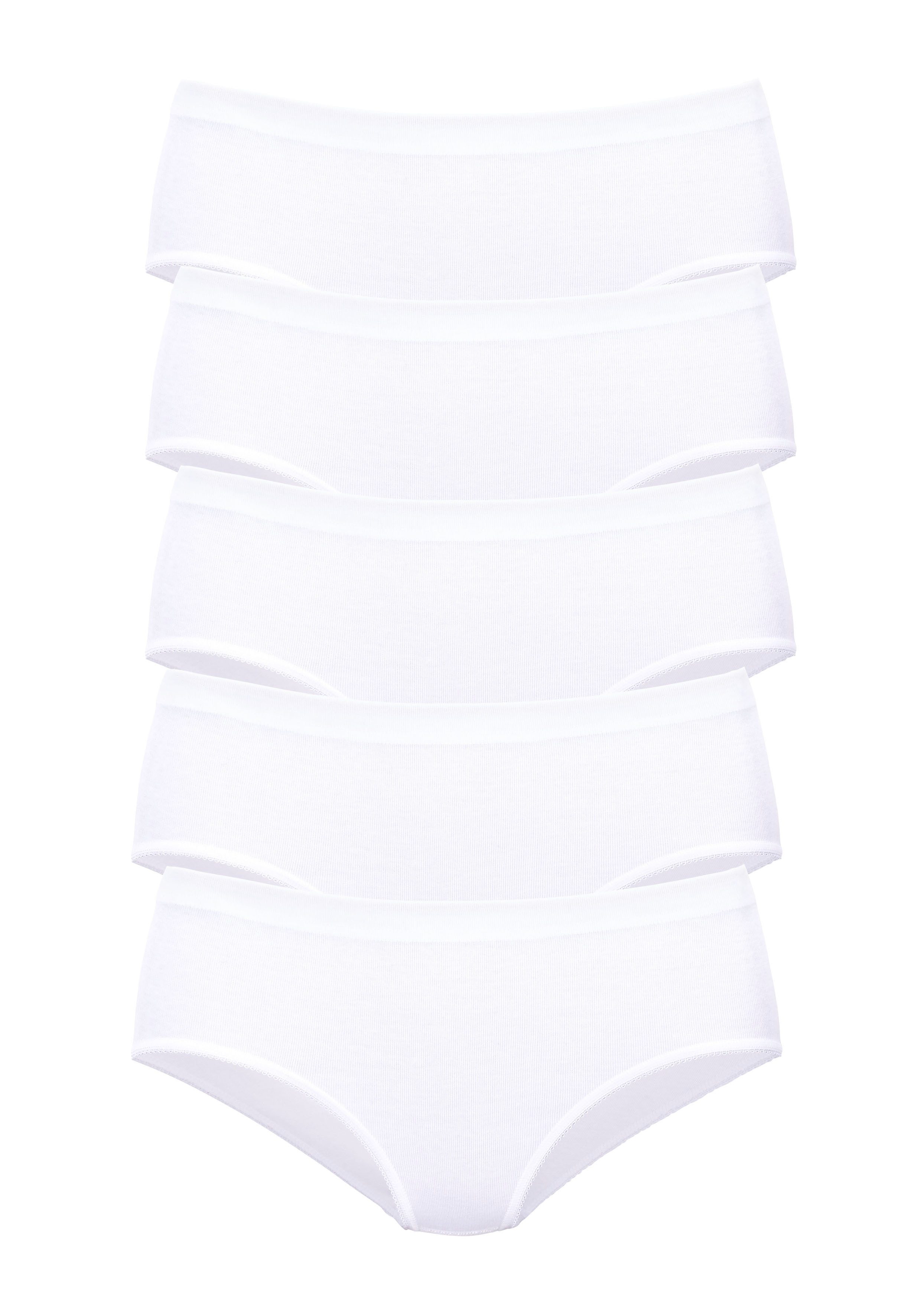 Speidel Taillenslip Sensuelle Lace (5er Pack) bequem, weich, schön, feminin, Baumwolle