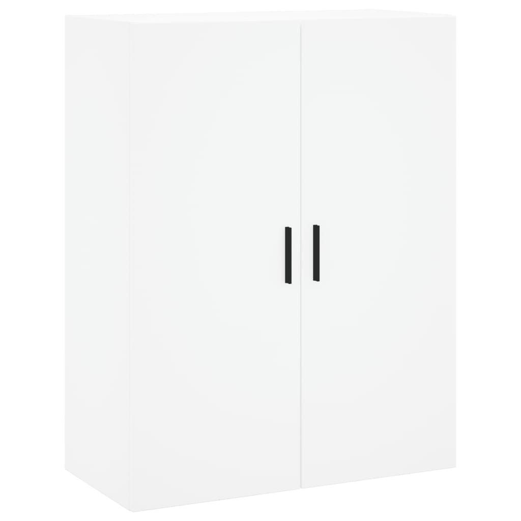 vidaXL Hängeschrank NA Hängeschrank Wandschrank Weiß 69,5x34x90 cm Hängeschrank