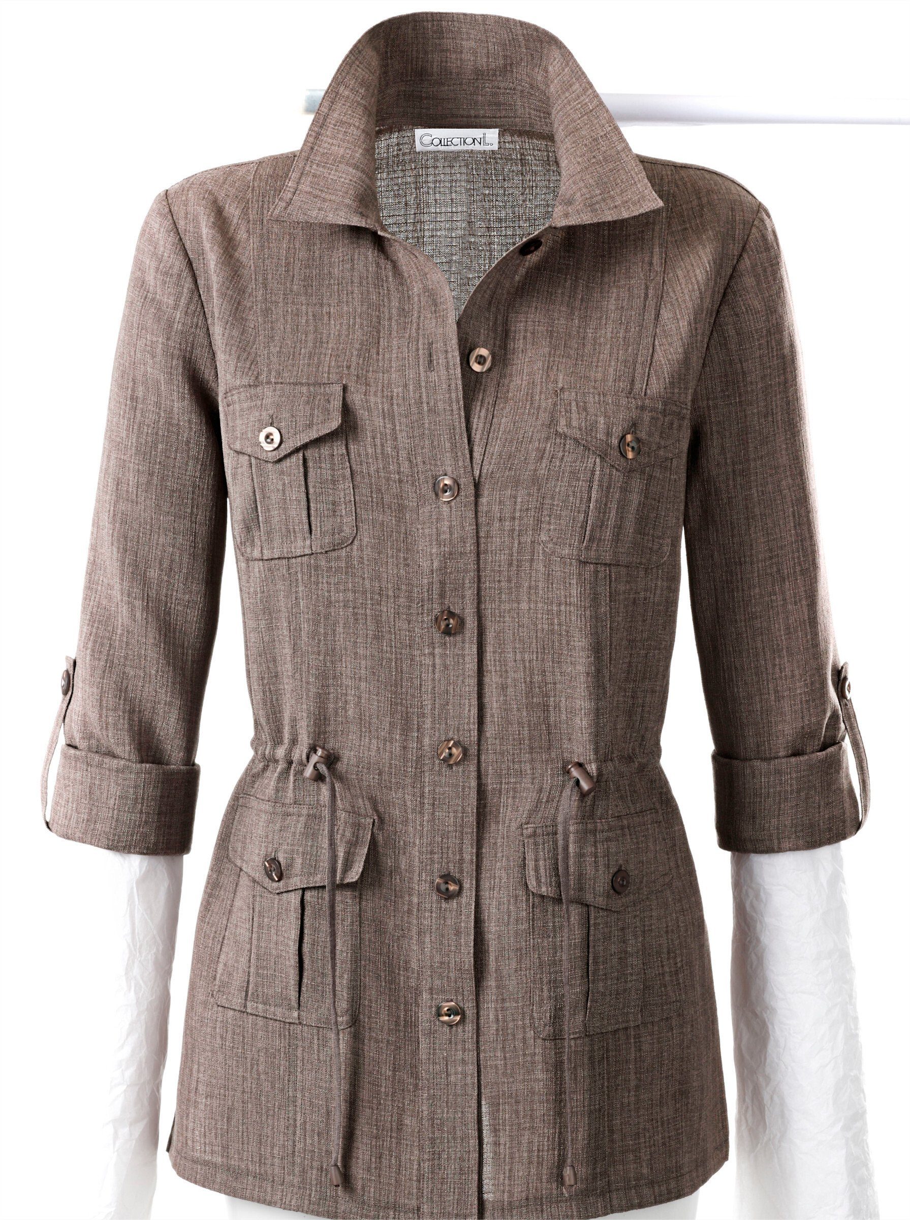 Witt Blusenblazer Blusenjacke Langarm