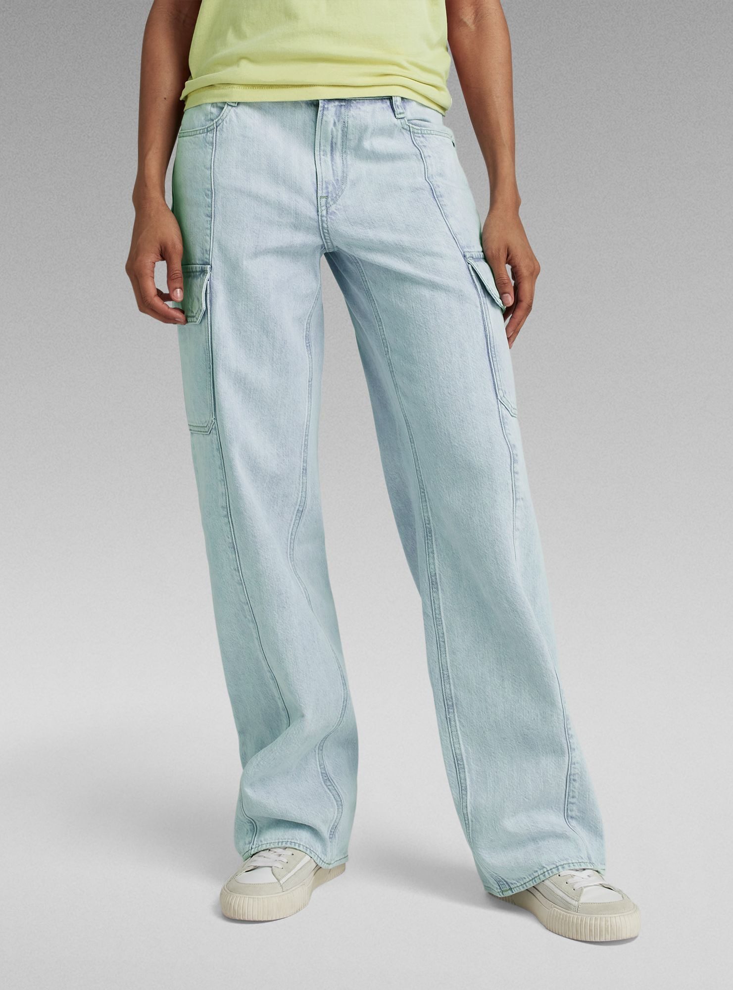 G-STAR 5-Pocket-Jeans Judee Cargo Low Waist Loose Jeans günstig online kaufen