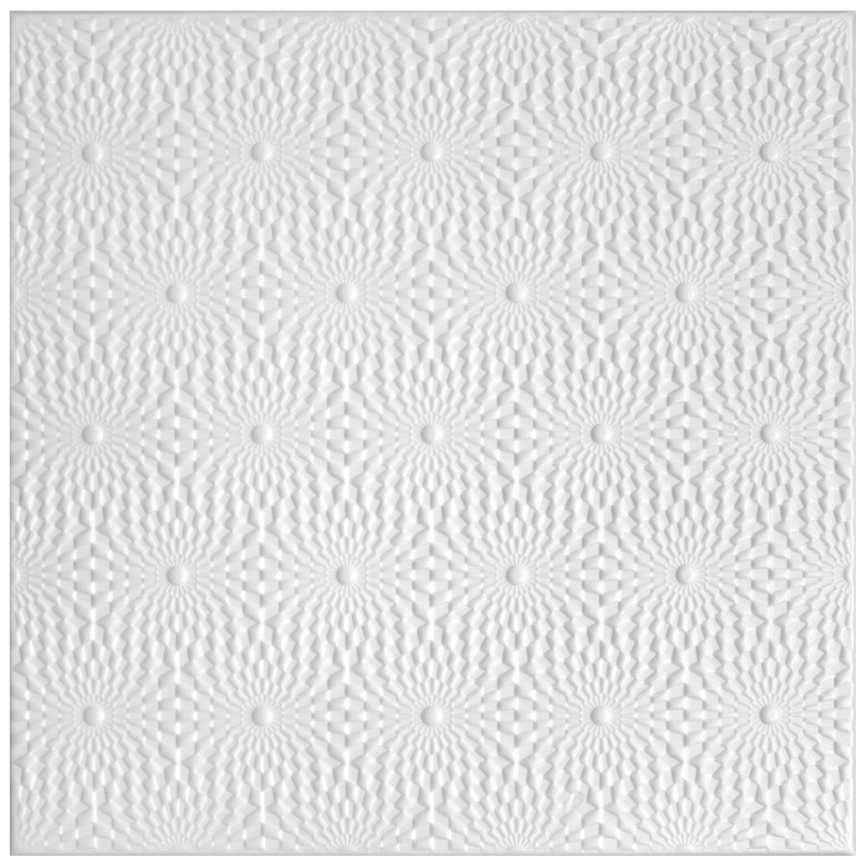 Hexim Wanddekoobjekt NR.96 (Deckenplatten 50x50cm Styroporplatten günstig online kaufen