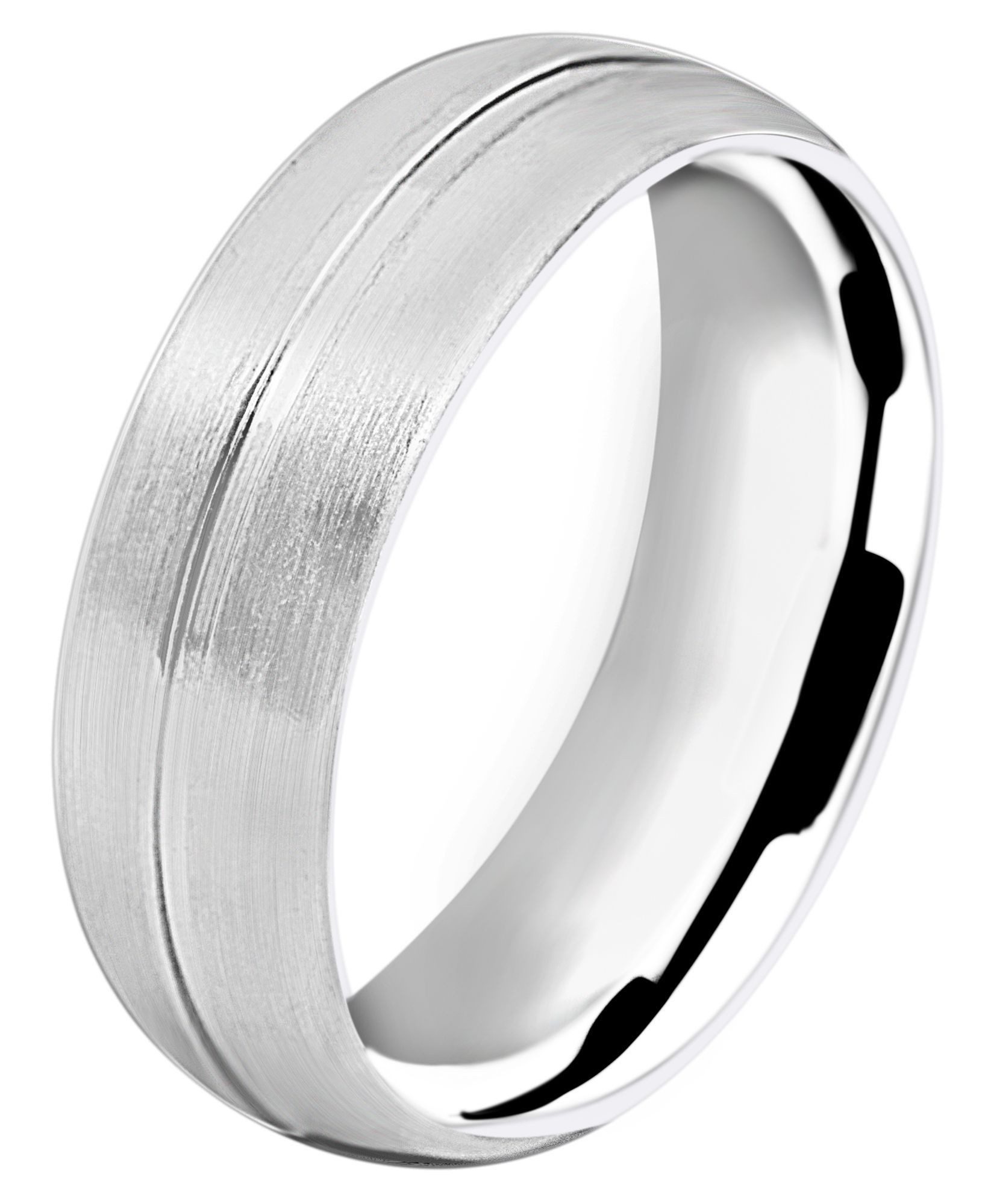 AKZENT Partnerring Honest Affection, silberfarbig, langlebig, Herren Ring