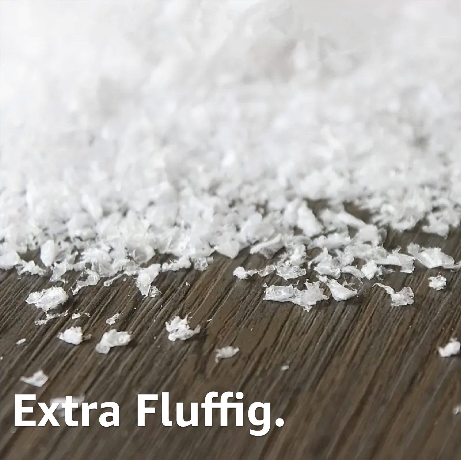 Weihnachtswunder® Streudeko Kunstschnee Dekoschnee weich ca. 1000 ml Schnee Weihnachten Deko, (Packung 1-tlg), weich / fluffig