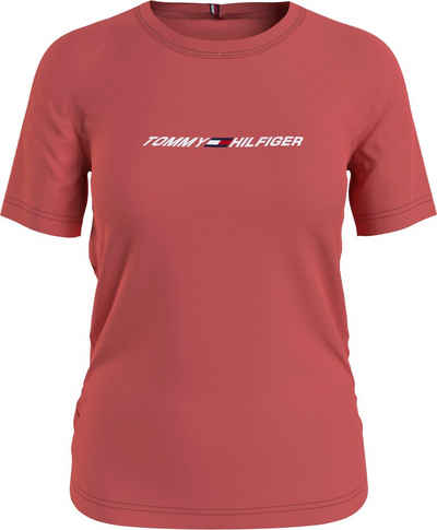 Tommy Hilfiger Sport T-Shirt »LIGHT INTENSITY LBR RACER BRA« mit Tommy Hilfiger Sport Linear Logo