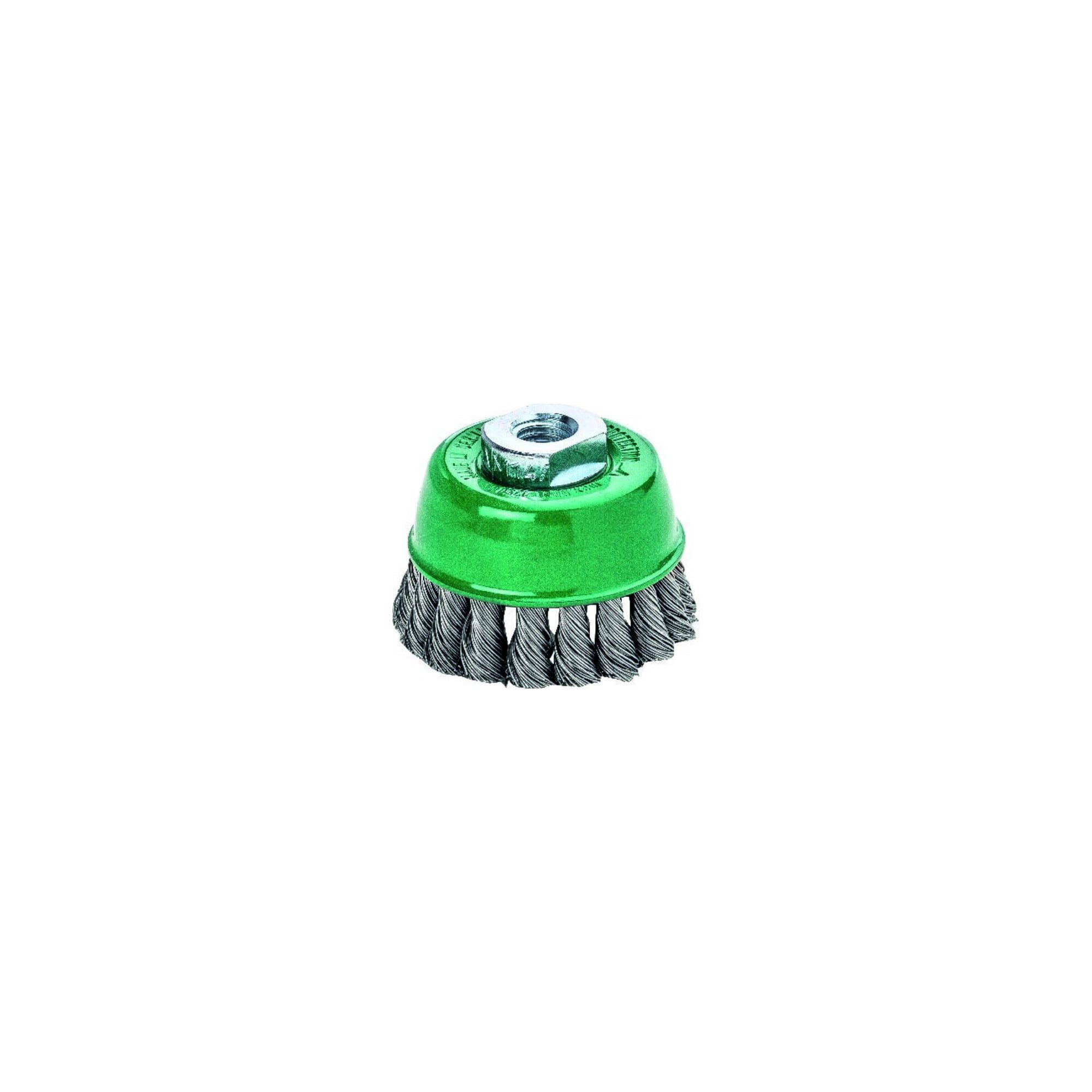 Lessmann Rundbürste Lessmann Topfbürste INOX-Draht 0,35 mm, Bürsten-⌀xGewinde: 65XM14 mm