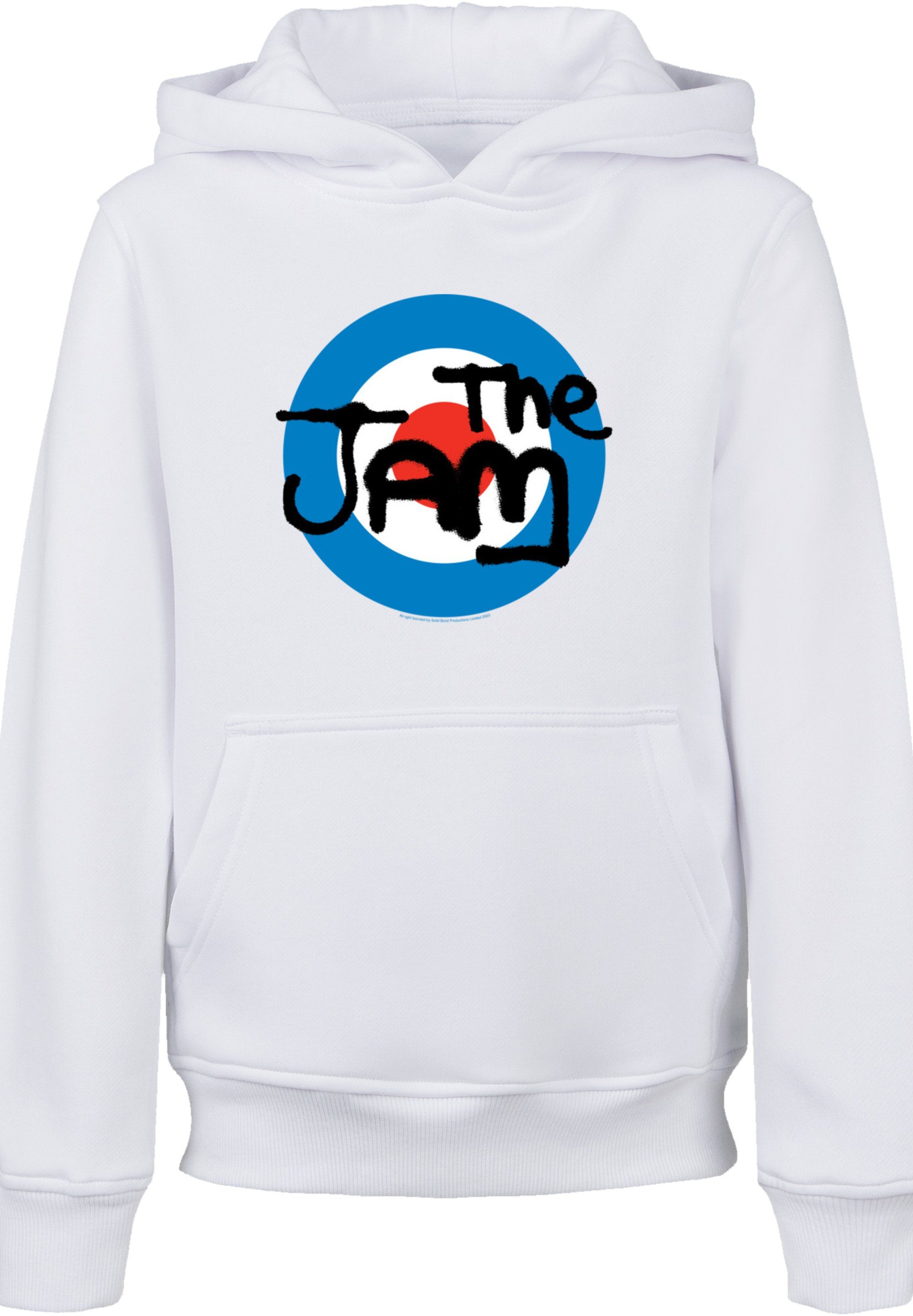 Classic The Qualität weiß Kapuzenpullover Band Jam F4NT4STIC Premium Logo