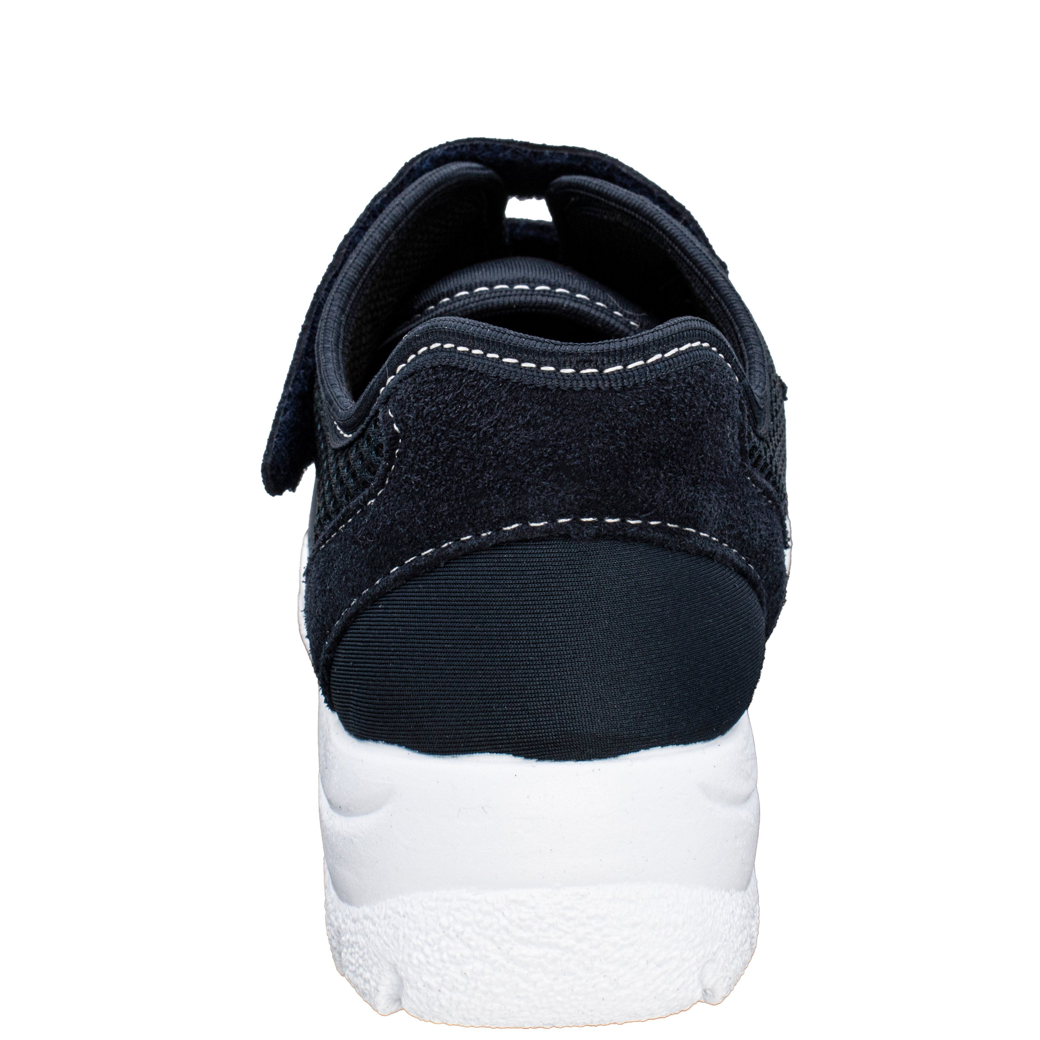 Fischer-Markenschuh Ortho Aktiv Klettschuh aus Mesh, Microtex, Weite H