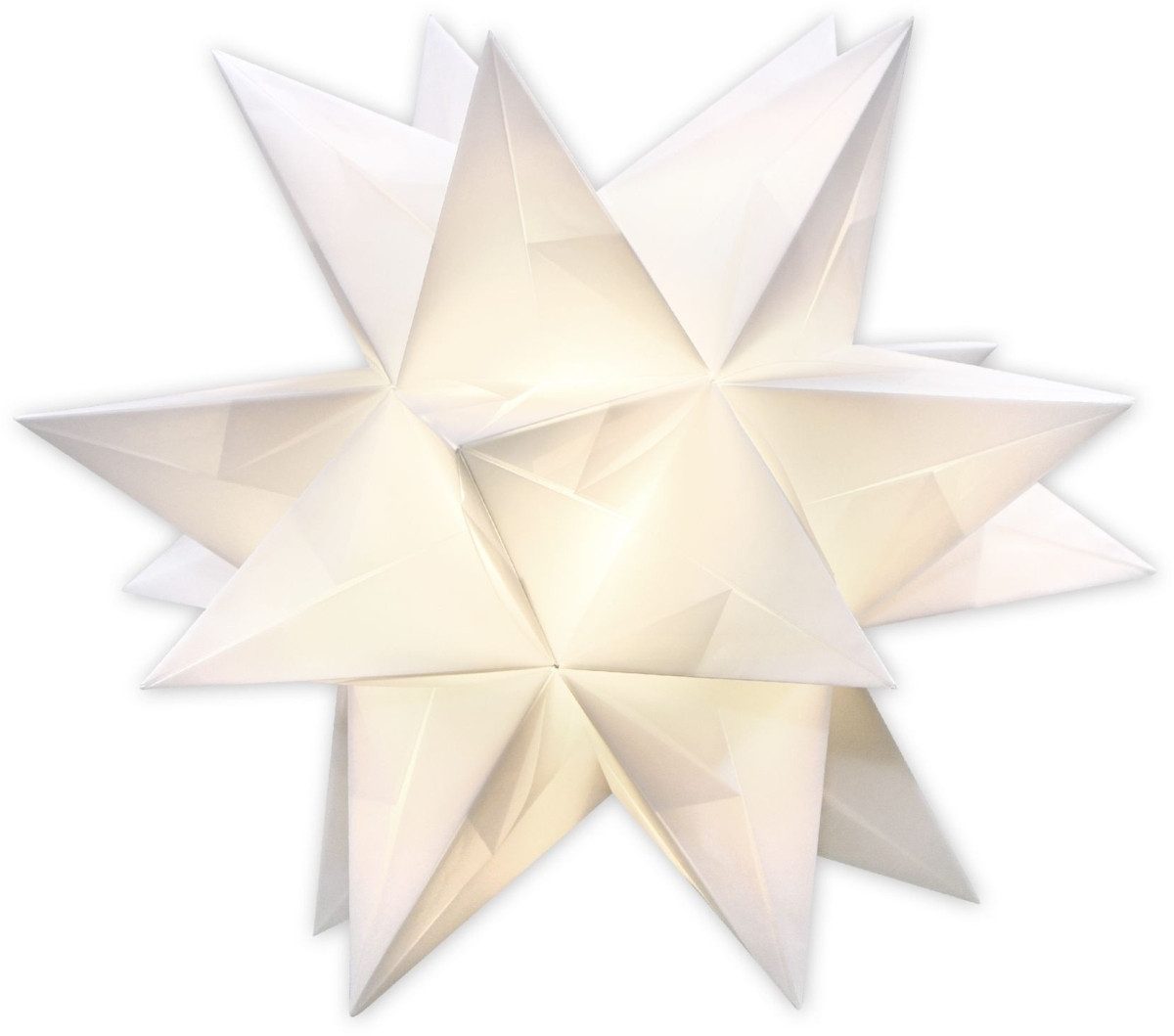 Ursus - Ludwig Bähr Bastelfilz Faltblätter Aurelio Stern Transparentpapier 115g/qm 15x15cm 33 Blatt w