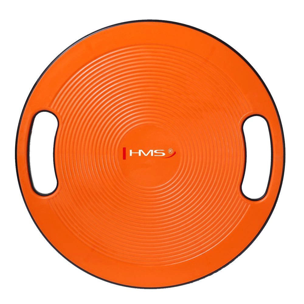 HMS Gleichgewichtstrainer Balancekreisel Wackelbrett Balancetrainer (Spar-Set, 1-St., Ø 40 cm rutschfest), rutschfeste Oberfläche, Tragegriffe, bis 200 kg