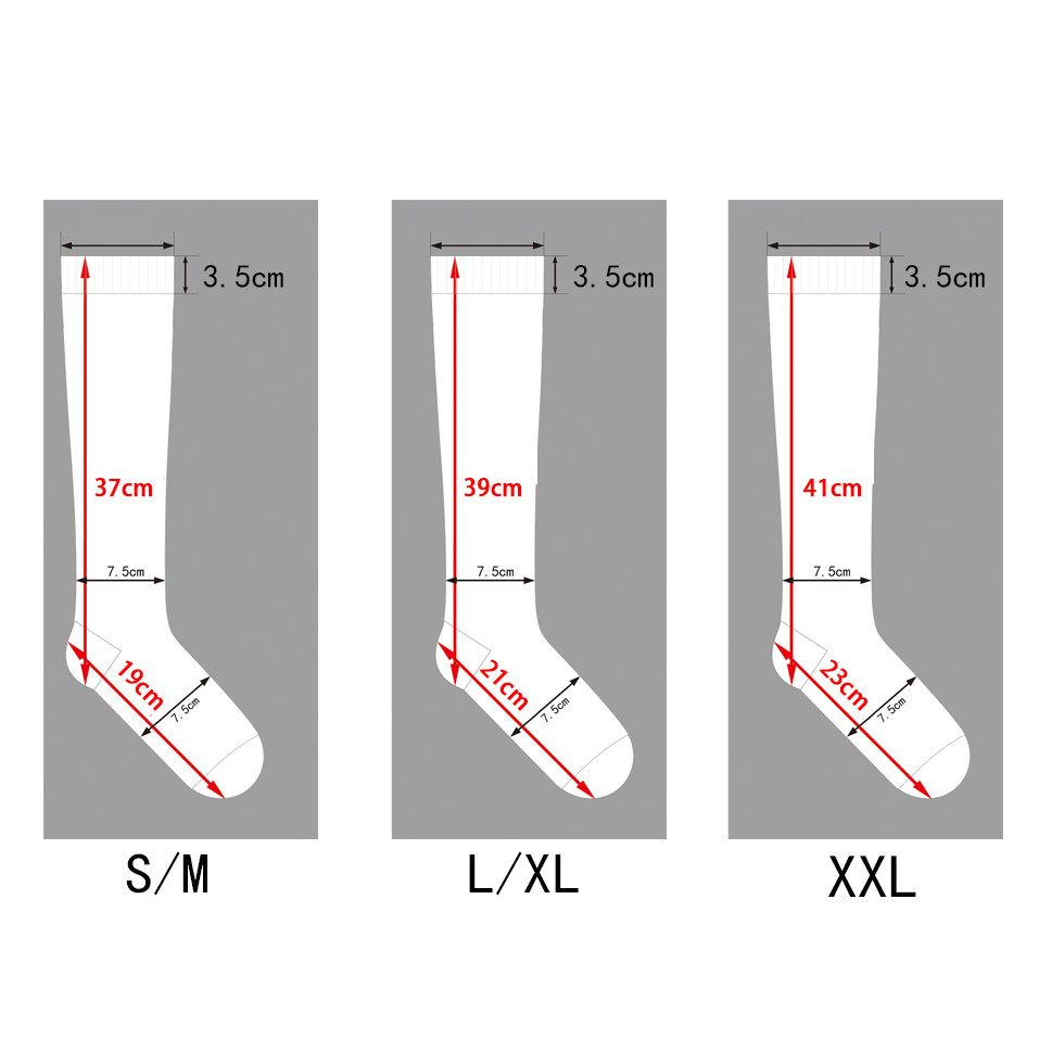 Blusmart Stützkniestrümpfe Kompressionssocken für Damen und Herren (3 Paar Stützsocken, Thrombose-Socken mit hohem Tragekomfort) Geeignet für Sport, Laufen, Fliegen, Reisen, Radfahren
