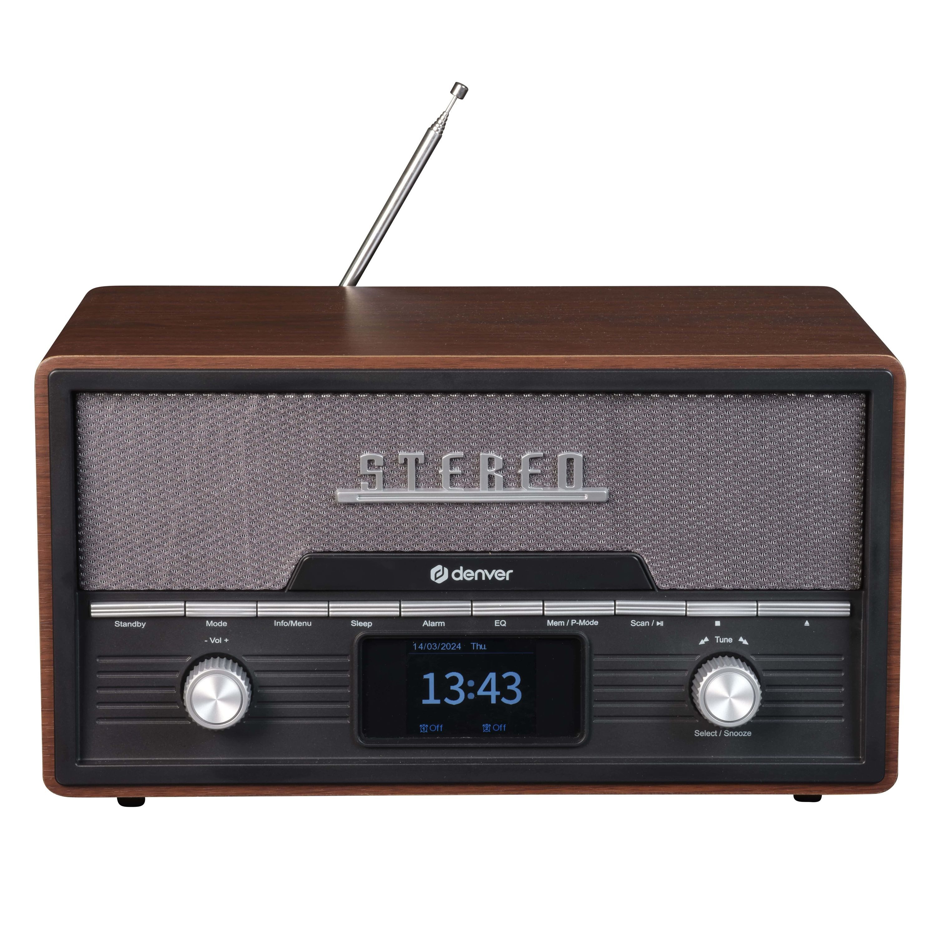 Denver MDA-525 Dunkelbraun
