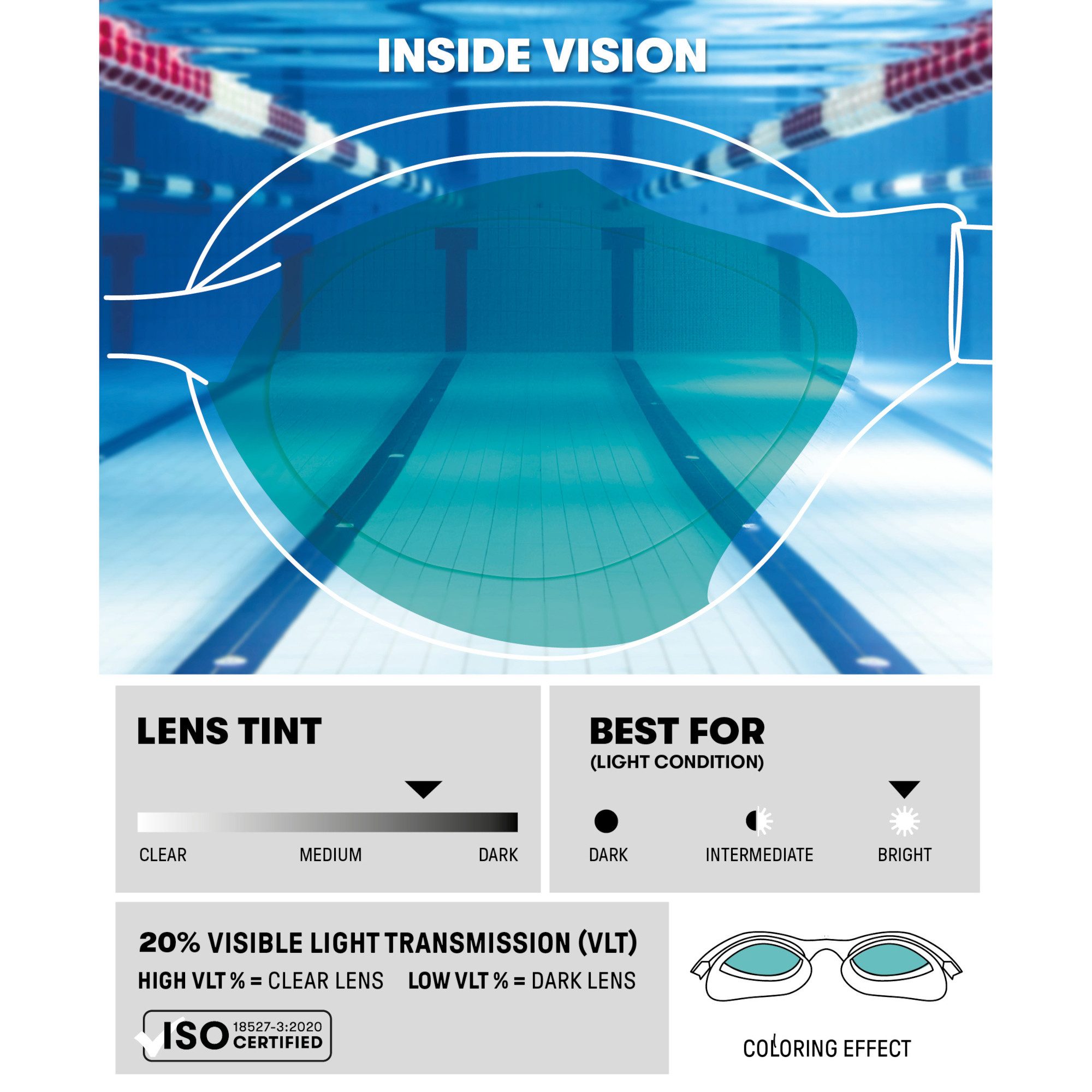 Arena Schwimmbrille Arena Schwimmbrille Air Sonic Mirror 011004
