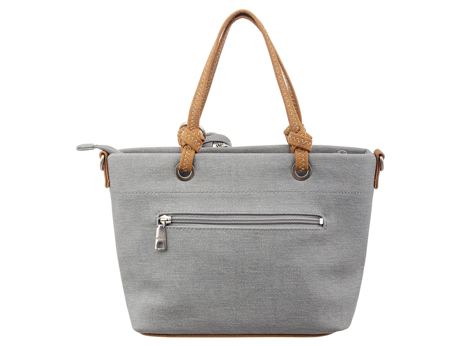 Prato Umhängetasche S049-SC Umhängetasche Shopper vielseitig einsetzbar (Stück, 1-tlg., 1), farbliche Akzente