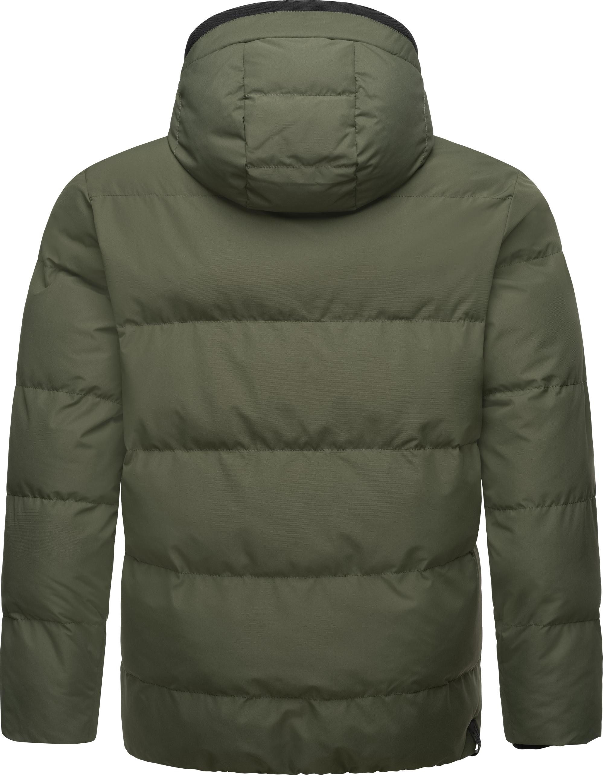 Ragwear Steppjacke Norg wasserdichte Herren Winterjacke