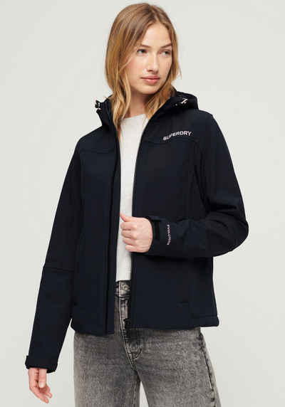 Superdry Softshelljacke SU-HOODED SOFTSHELL JACKET