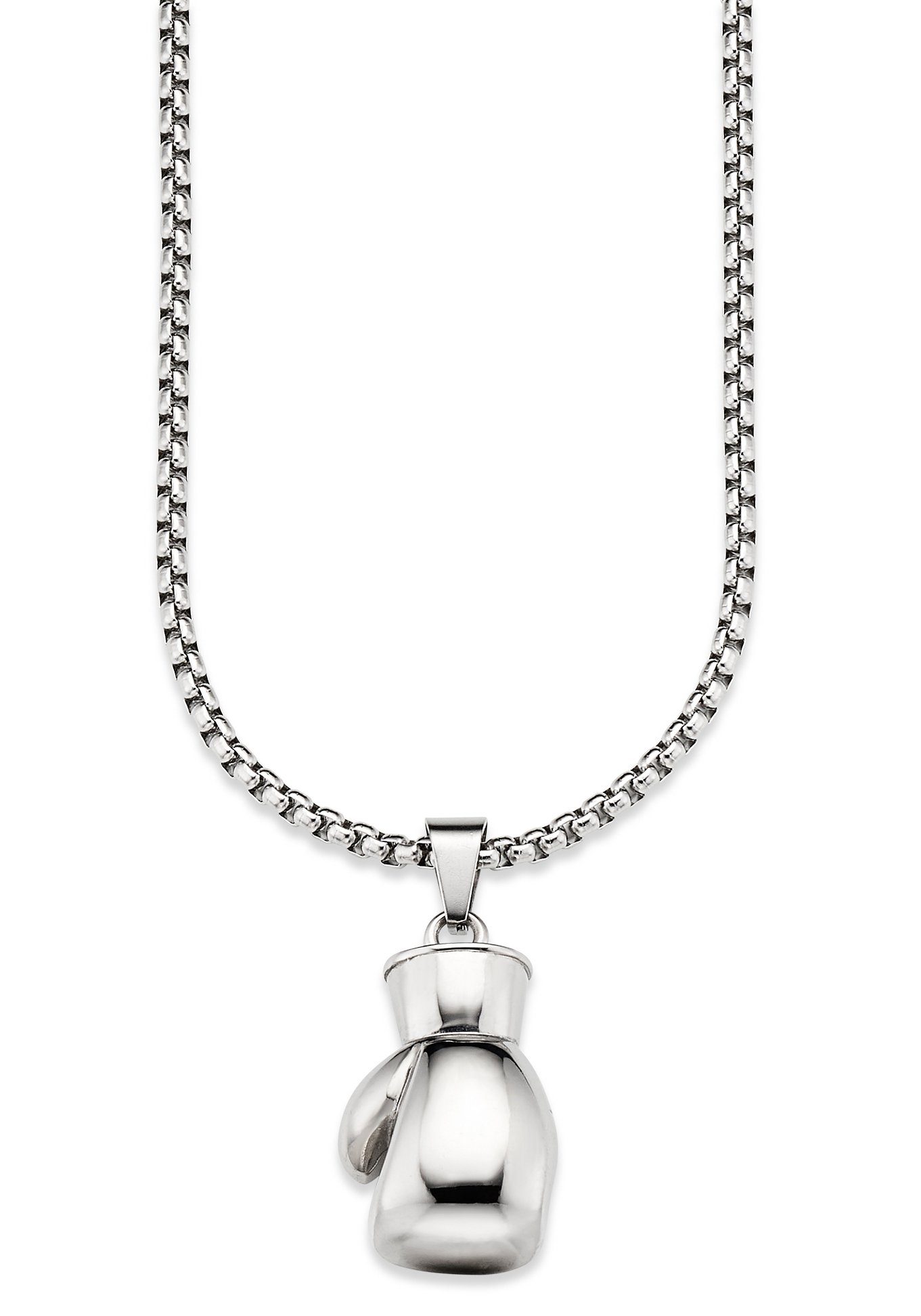Bruno Banani Kette mit Anhänger Schmuck Geschenk Halskette Box-Handschuh Venezianerkette