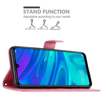 Cadorabo Handyhülle Honor 10 LITE / Huawei P SMART 2019 Honor 10 LITE / Huawei P SMART 2019, Klappbare Handy Schutzhülle - Hülle - mit Standfunktion und Kartenfach