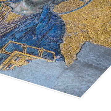 Posterlounge Poster Master Collection, Jesus Christus Mosaik, Malerei