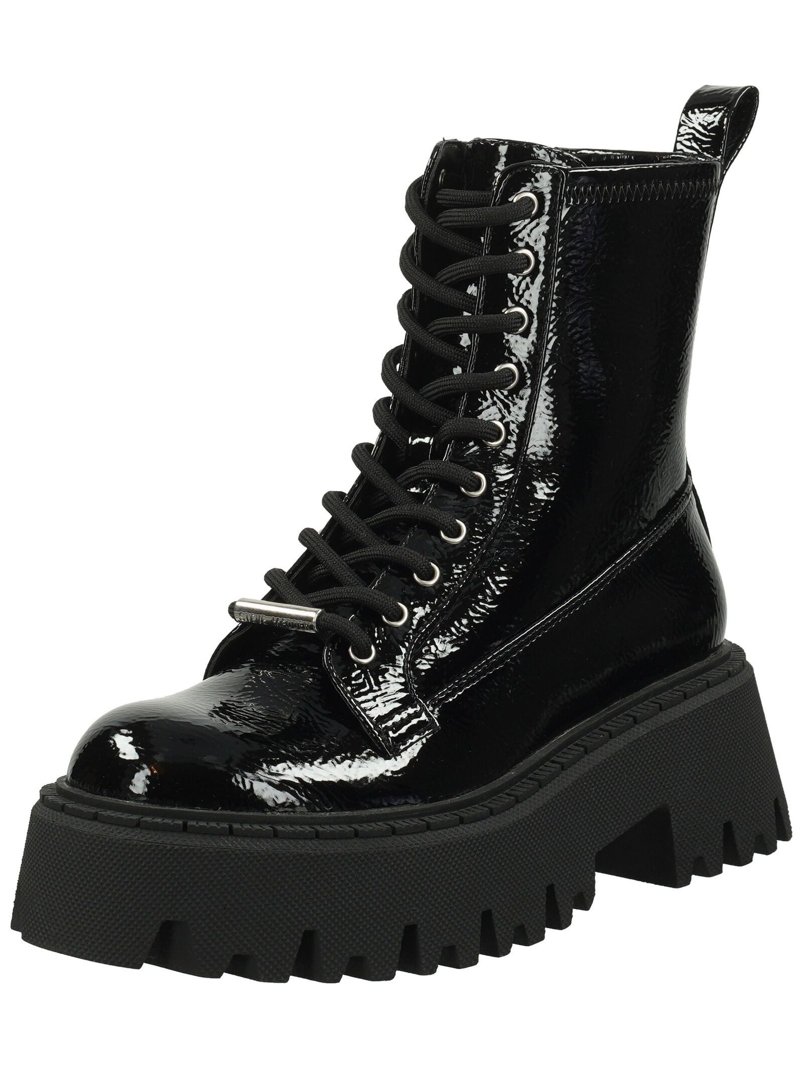 STEVE MADDEN Stiefelette Lederimitat/Textil Schnürstiefelette