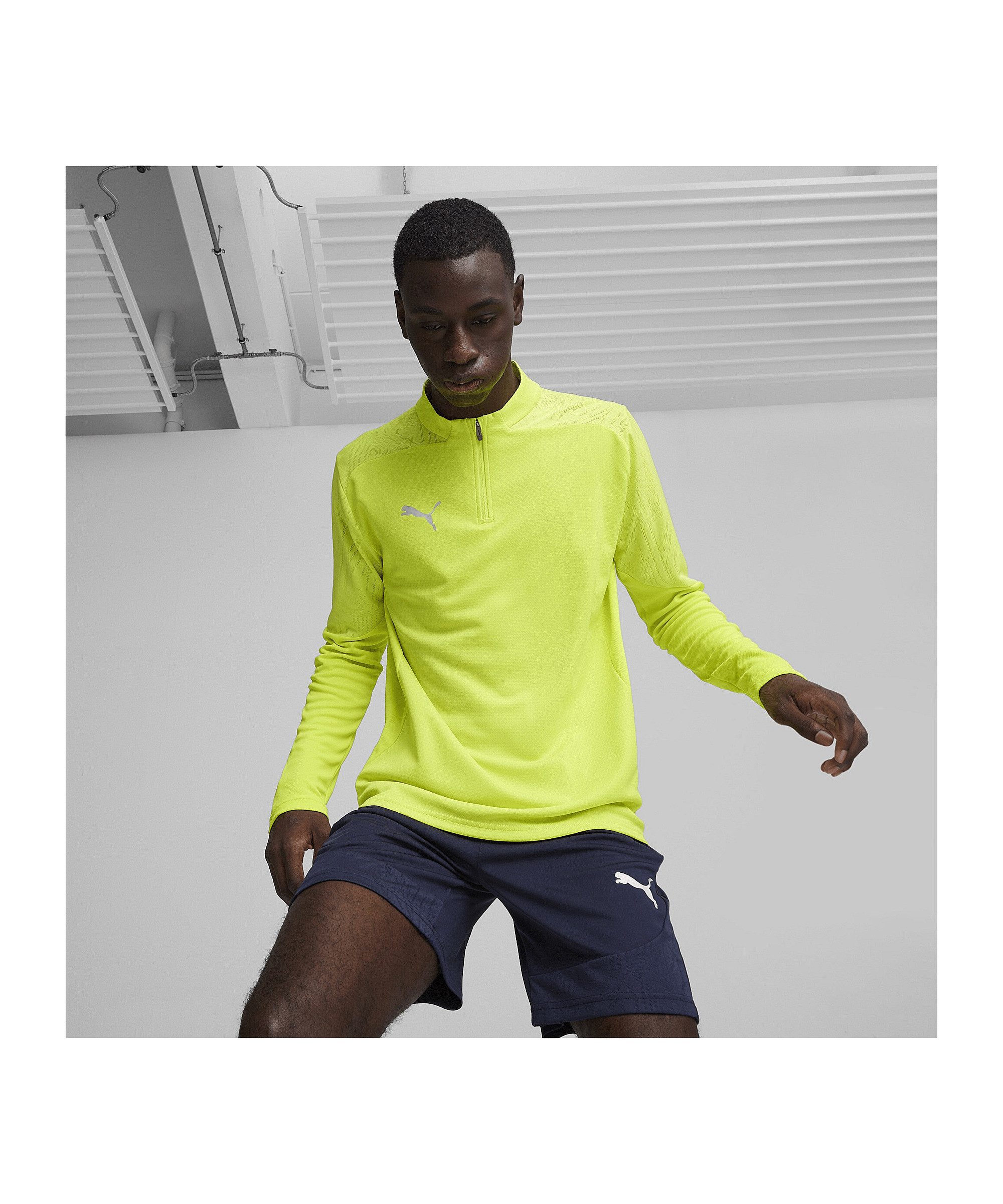 PUMA Fußballtrikot PUMA teamFINAL Training 1/4 Zip Sweatshirt Teamsport