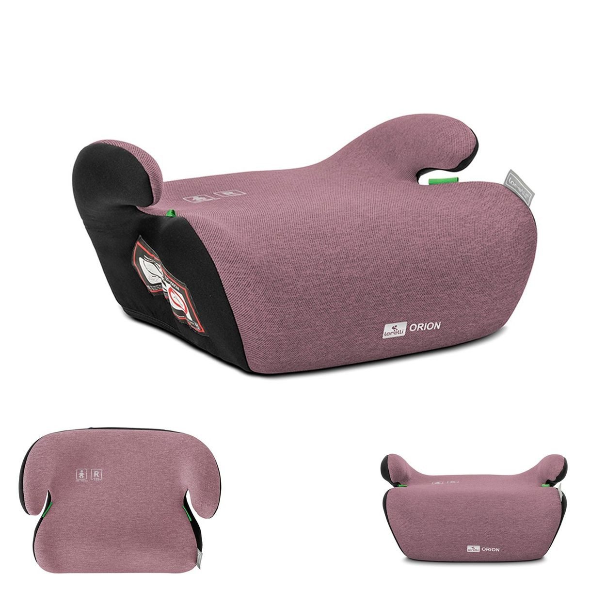 Lorelli Kindersitzerhöhung Sitzerhöhung i-Size Orion, ab: 5, bis: 12, (125-150cm) Boostersitz, Bezug waschbar