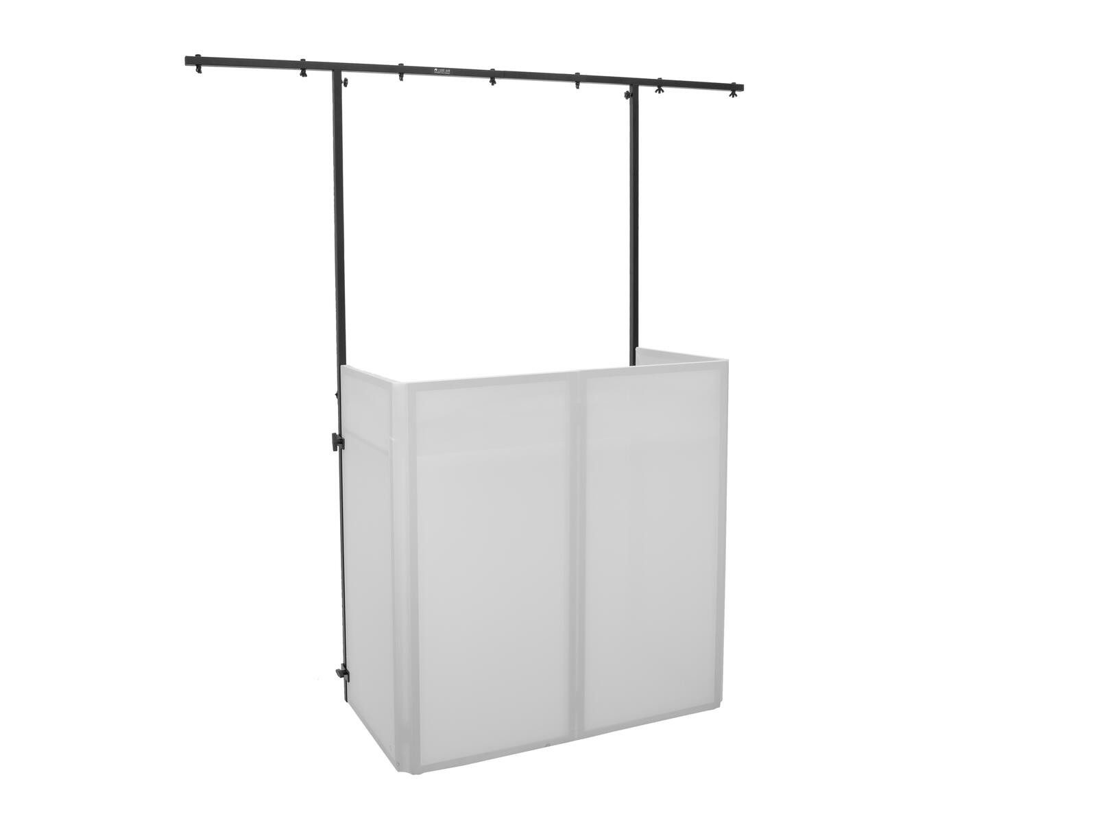 DJ Controller OMNITRONIC Set Compact Mobile DJ Stand inkl. Cover + Überbaurahmen