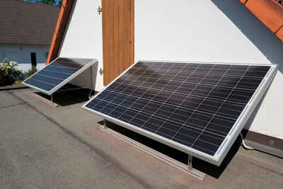 Sunset Solarmodul »SUNpay®300«, 300 W, Monokristallin, (Komplett-Set), Mini-PV-Solaranlage