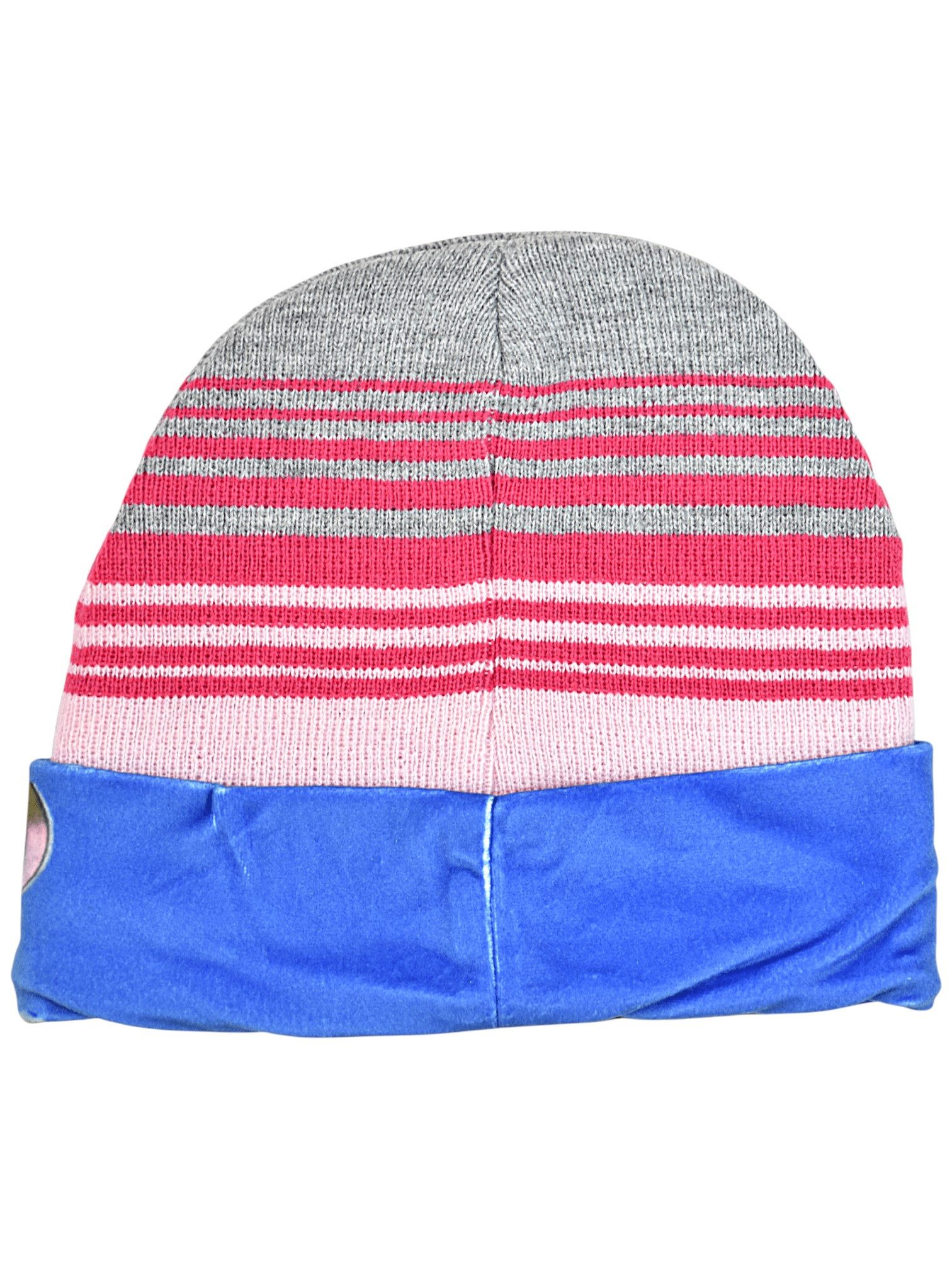 Minions Strickmütze mit Minions Motiv (2-St) Set mit Handschuhen - Wintermütze für Mädchen Gr. 52,54 cm