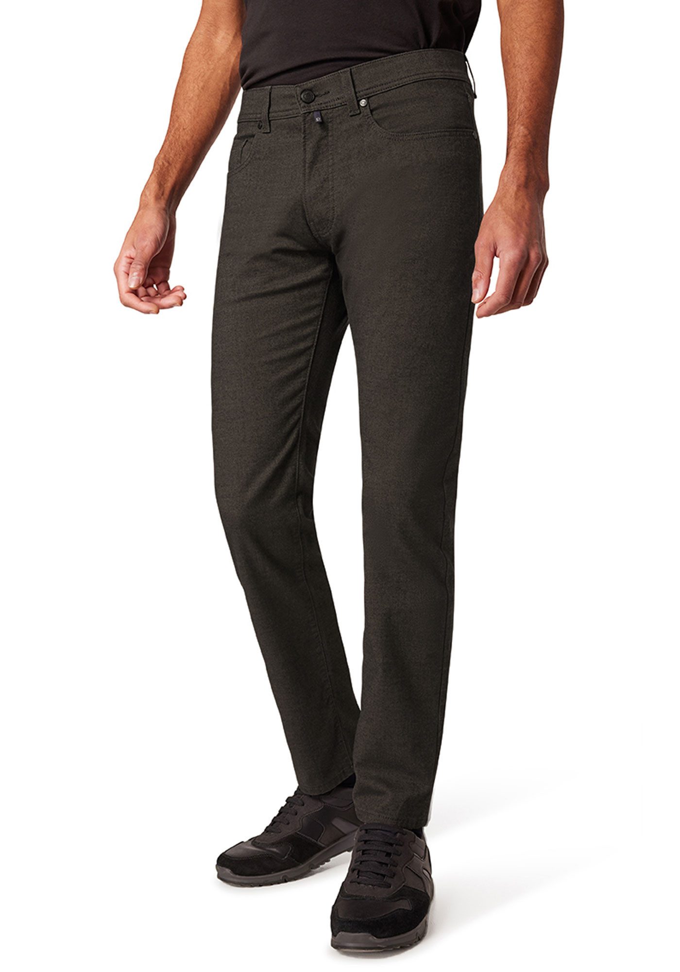 Pierre Cardin 5-Pocket-Hose Lyon Tapered Wool günstig online kaufen