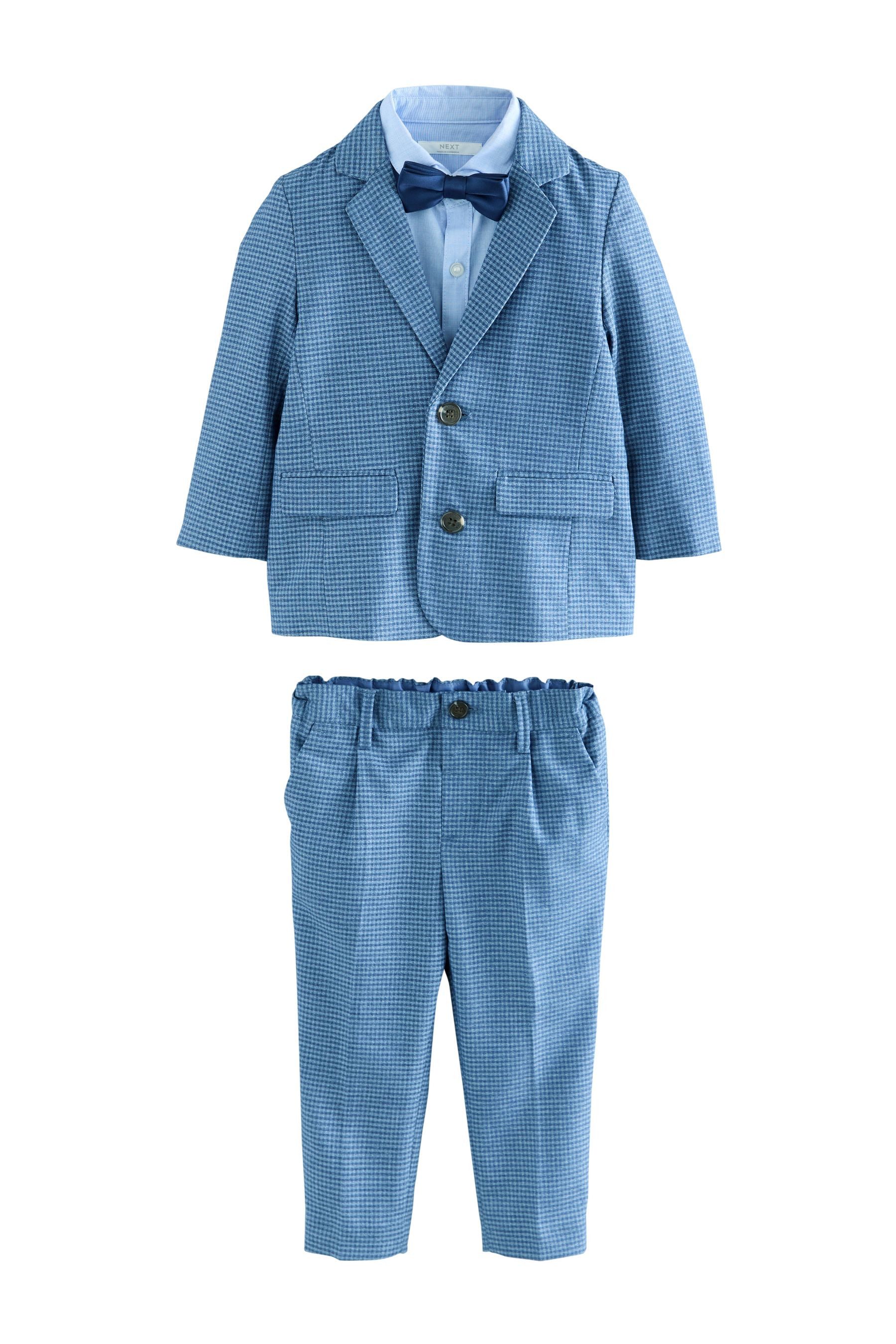 Next Shirt, Hose & Jäckchen Set aus Sakko, Hemd, Hose & Fliege (4-tlg)