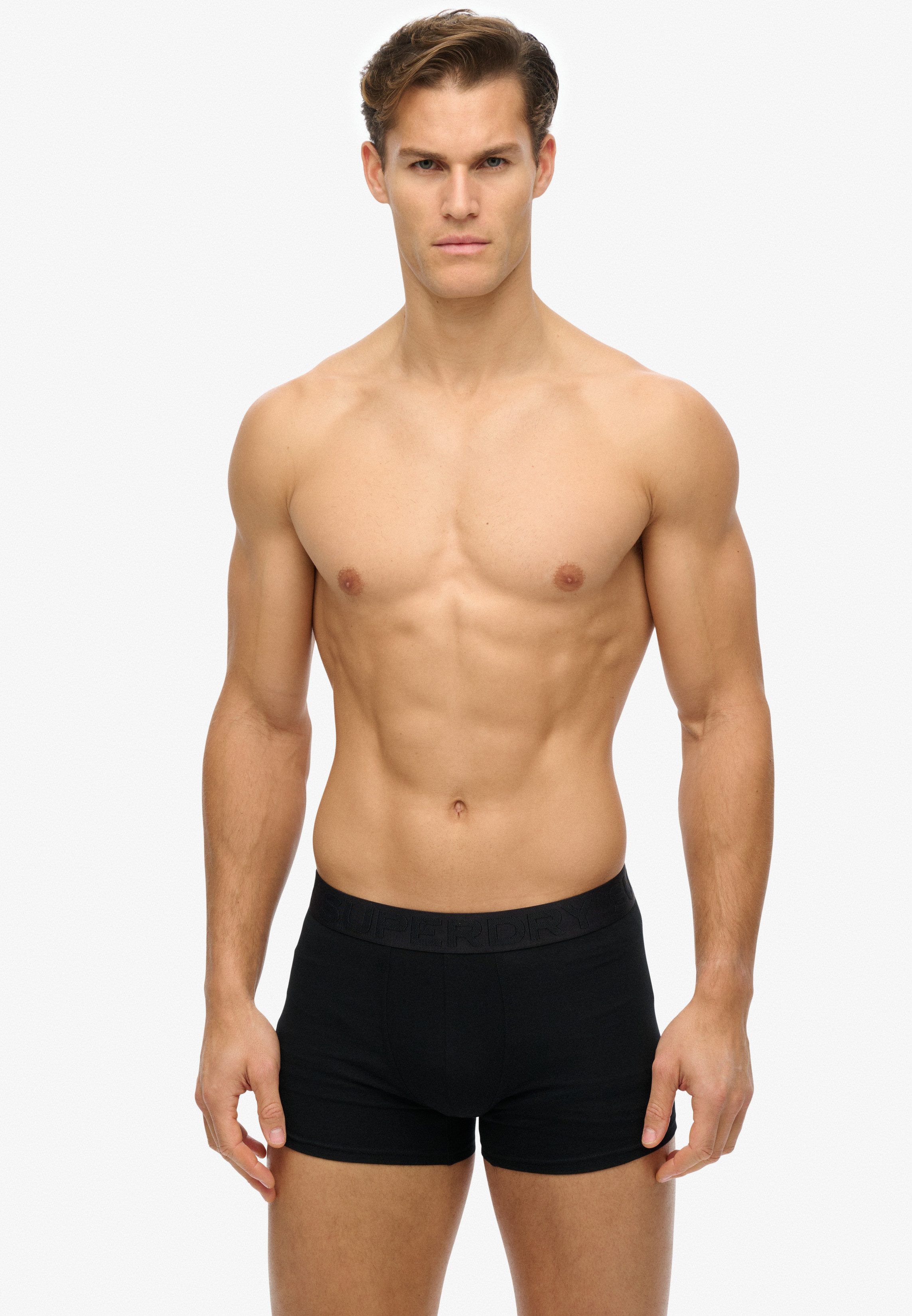 Superdry Boxershorts BOXER TRIPLE PACK (Packung, 3-St) günstig online kaufen