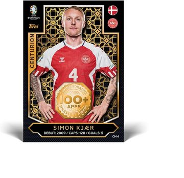 Topps Sammelkarte Official Euro 2024 Match Attax - Mega Tin 1 - Hot Shots, 457 Karten, Europameisterschaft Sammelkarten, Fußball, Album