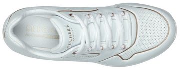 Skechers UNO 2 - GOLDEN TRIM Sneaker mit Metallic-Details, Freizeitschuh, Halbschuh, Schnürschuh