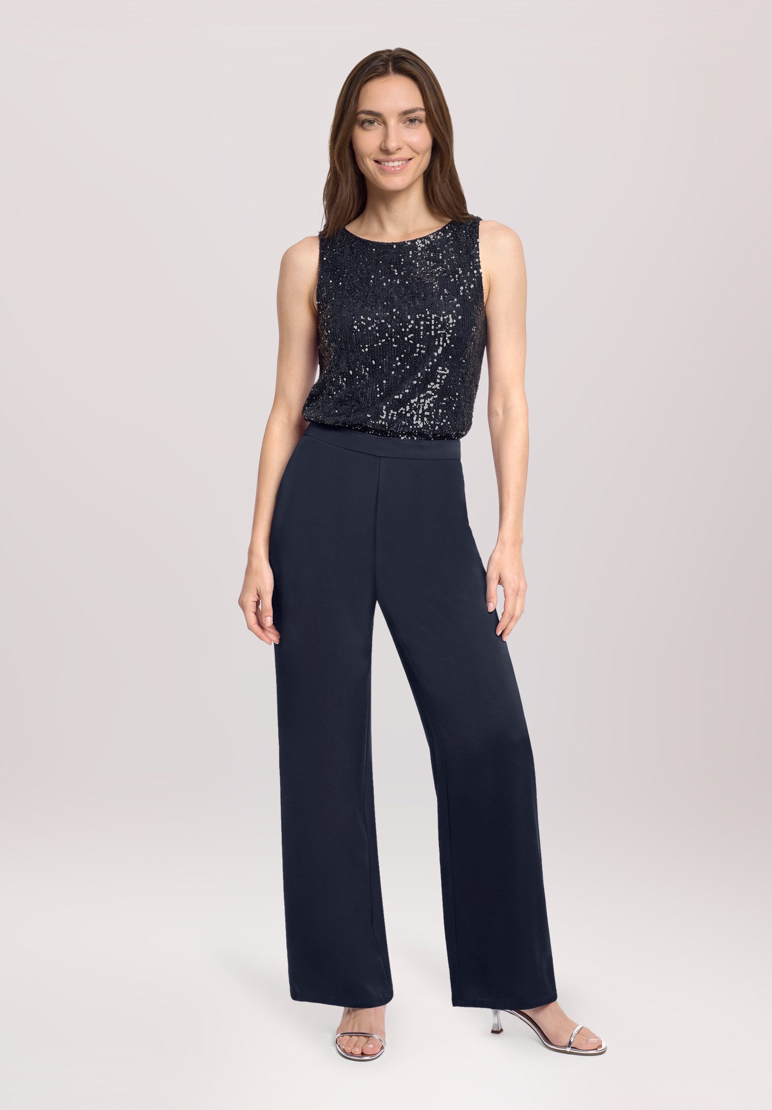 Vera Mont Stoffhose Damen mit Taschen Material