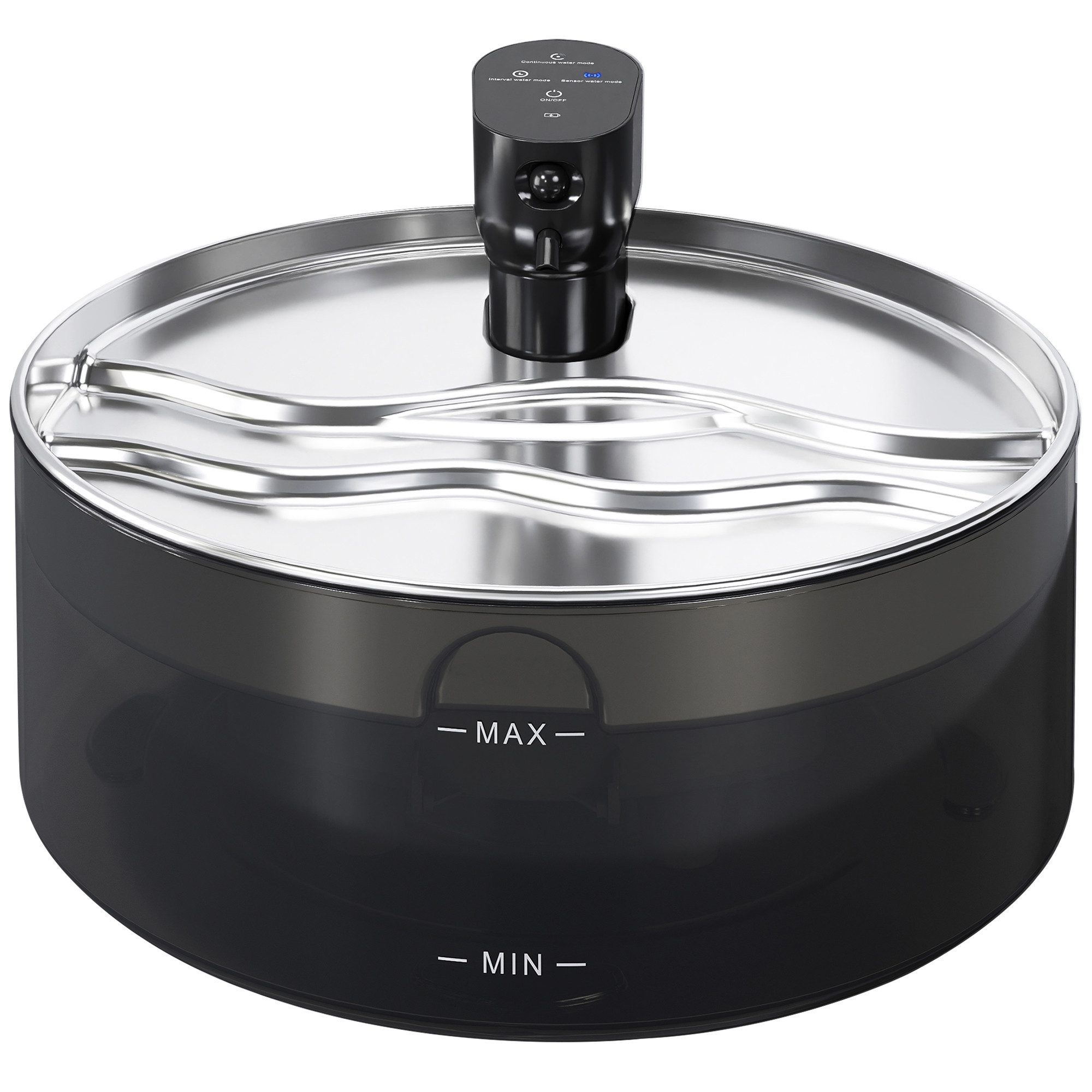 Novzep Trinkbrunnen Katzenbrunnen 7L Trinkbrunnen mit leiser Pumpe LED Akti günstig online kaufen