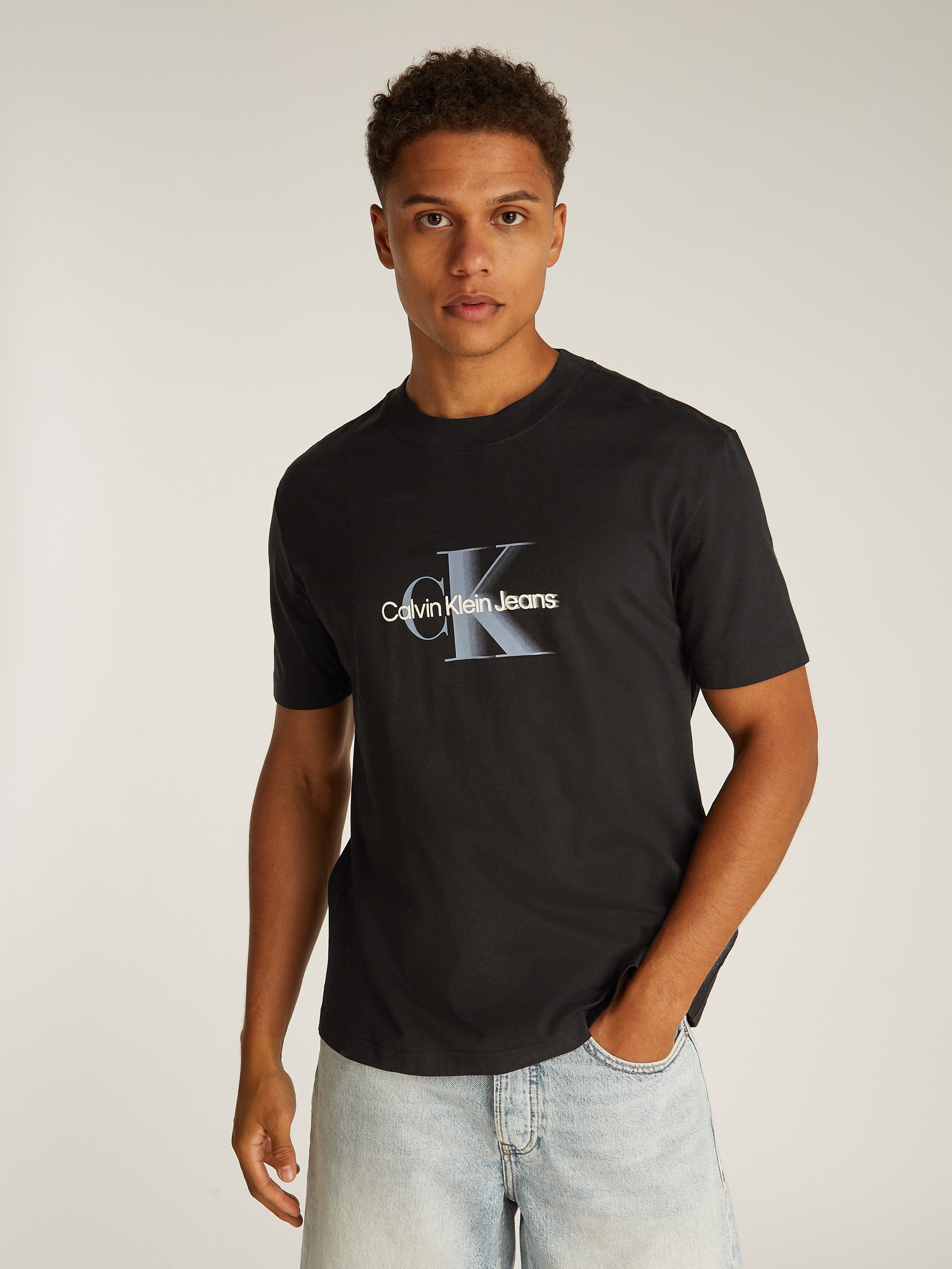 Calvin Klein Jeans T-Shirt MONOLOGO SHIFT günstig online kaufen