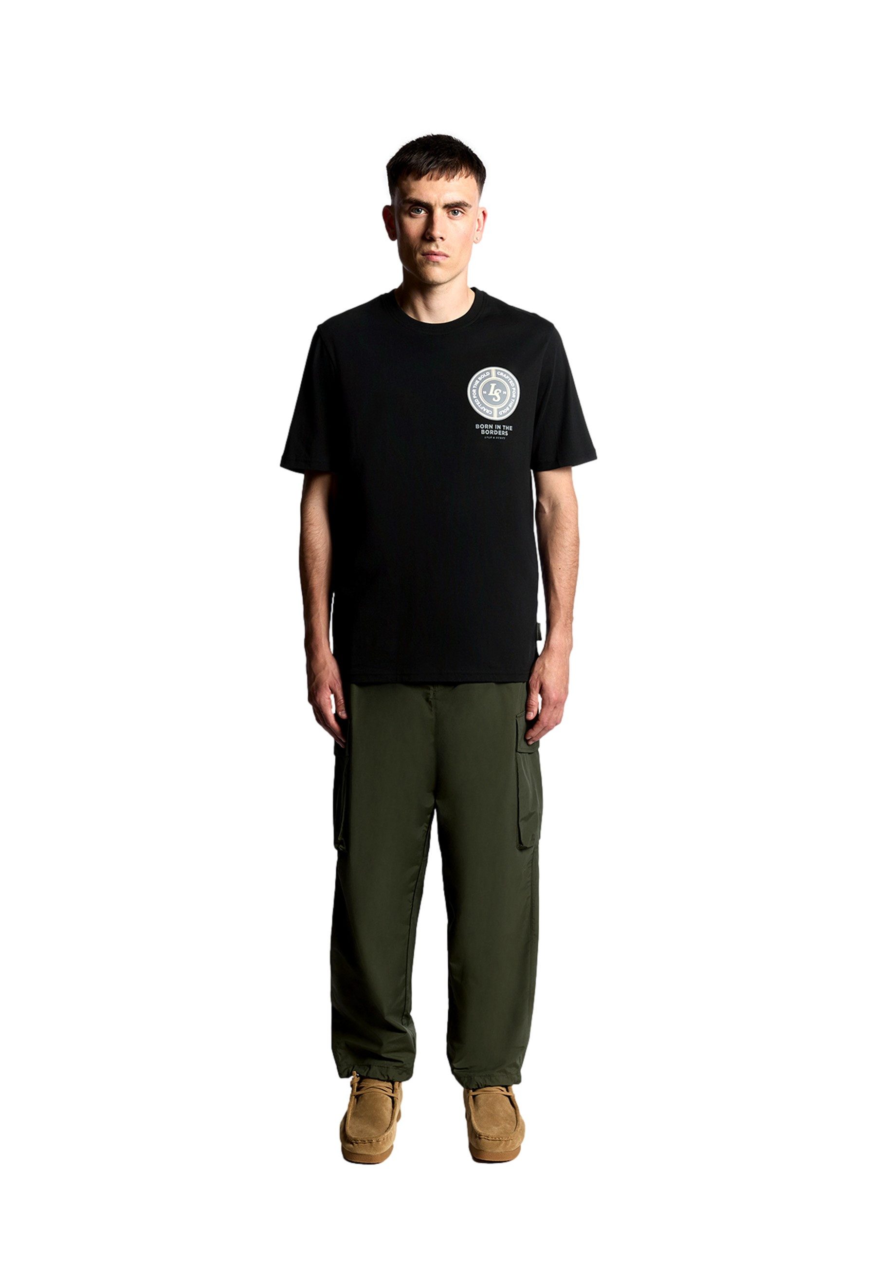 Lyle & Scott T-Shirt T-Shirt Kurzarmshirt (1-tlg., 1)