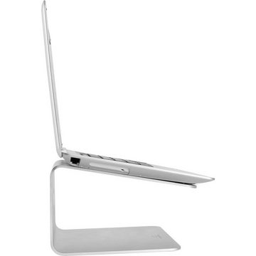 Renkforce Aluminium Laptoperhöhung mit drehbarem Fuß für Laptop-Ständer