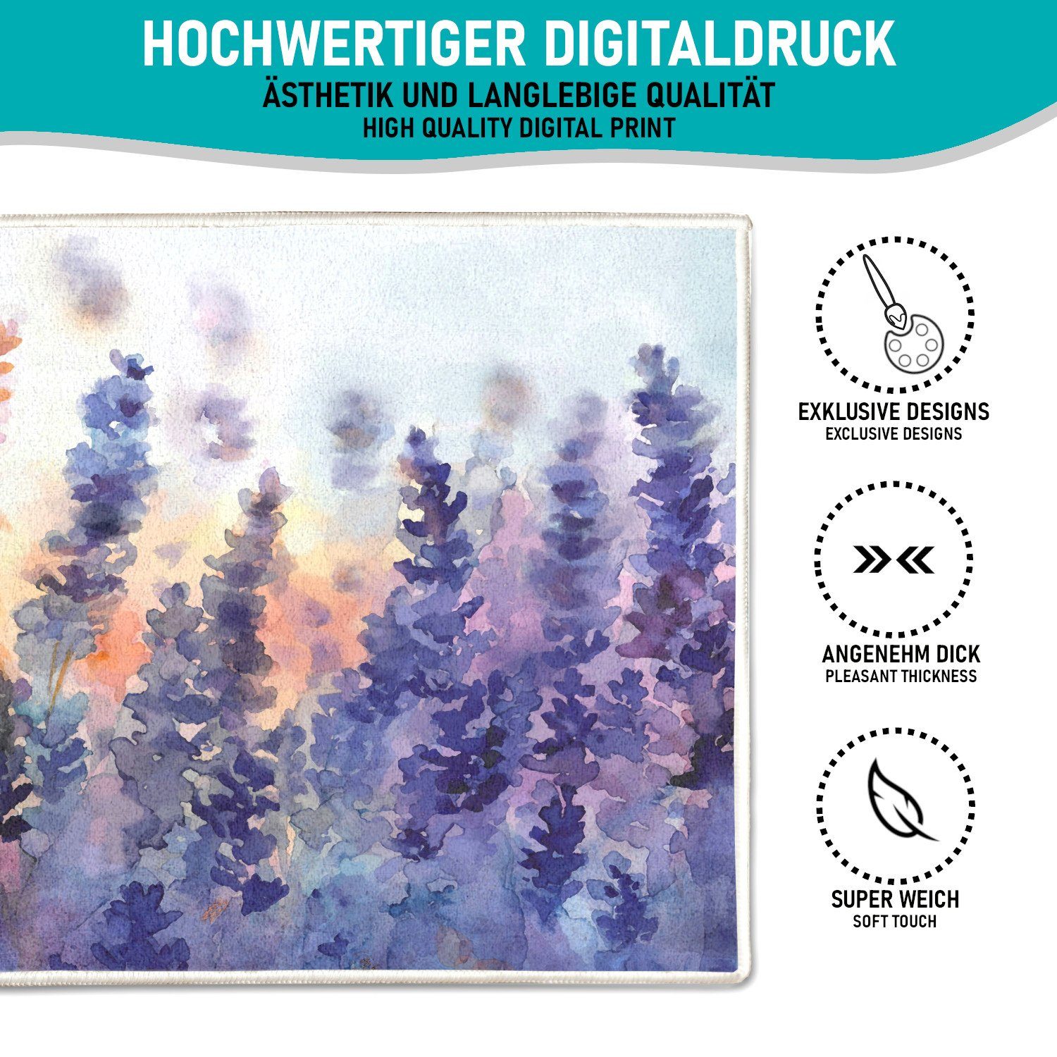 Arteneur Badematte Badematten, rutschhemmend, Polyester günstig online kaufen
