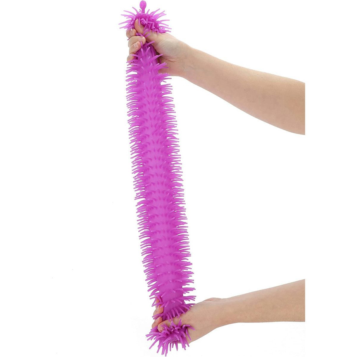 Toi-Toys Spielball Knetball Pufferz Puffer-Raupe 33 cm, Noppen-Oberfläche für sensorische Stimulation