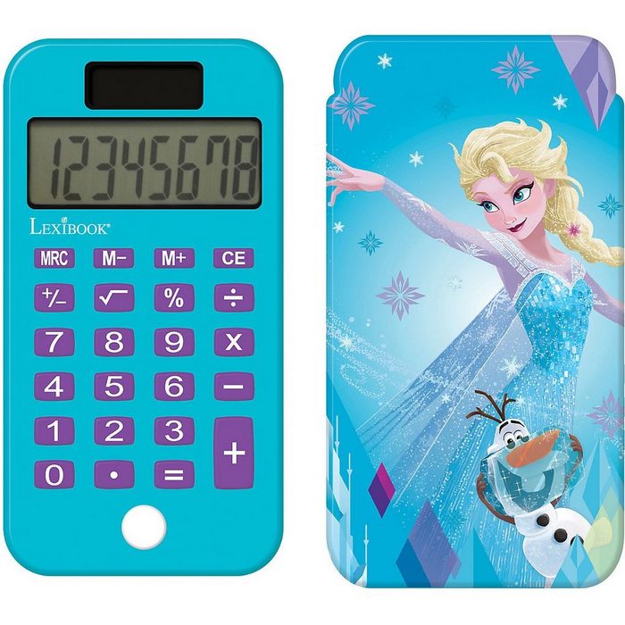 Lexibook® Taschenrechner Taschenrechner Disney Die Eiskönigin mit Schutzbadeckung