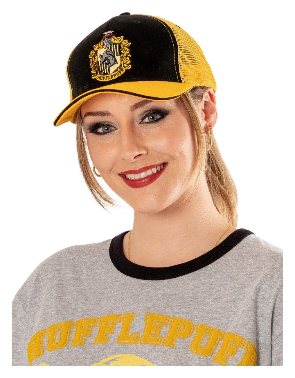 heo Trucker Cap Harry Potter Trucker Cap Hufflepuff