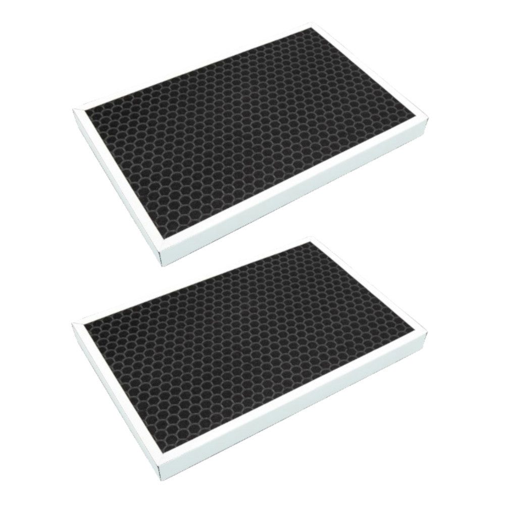 Trade-Shop Ersatzfilter Kombifilter 2x passend für Comedes LR 200 Luftreiniger ersetzt PT94024, Kombination aus HEPA- und Aktivkohlefilter / ca. 36,8 x 24,1 x 3cm