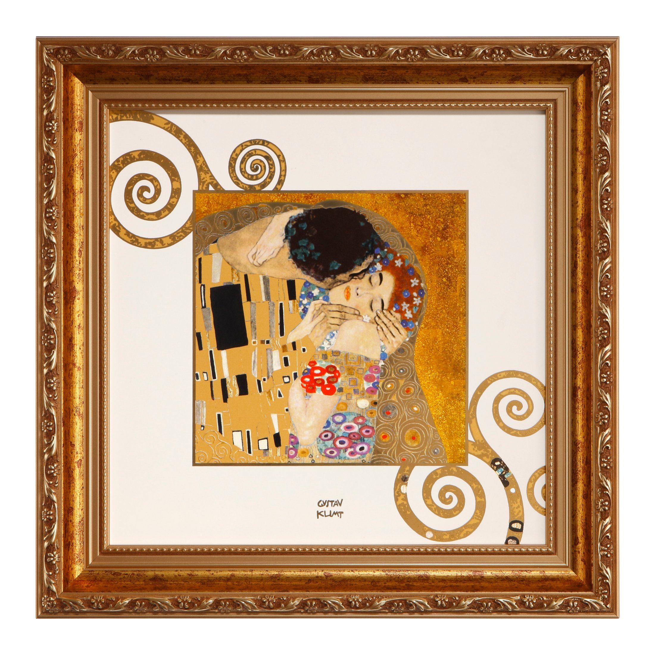 Goebel Wandbild Goebel Artis Orbis Gustav Klimt \'AO P BI Der Kuss\'