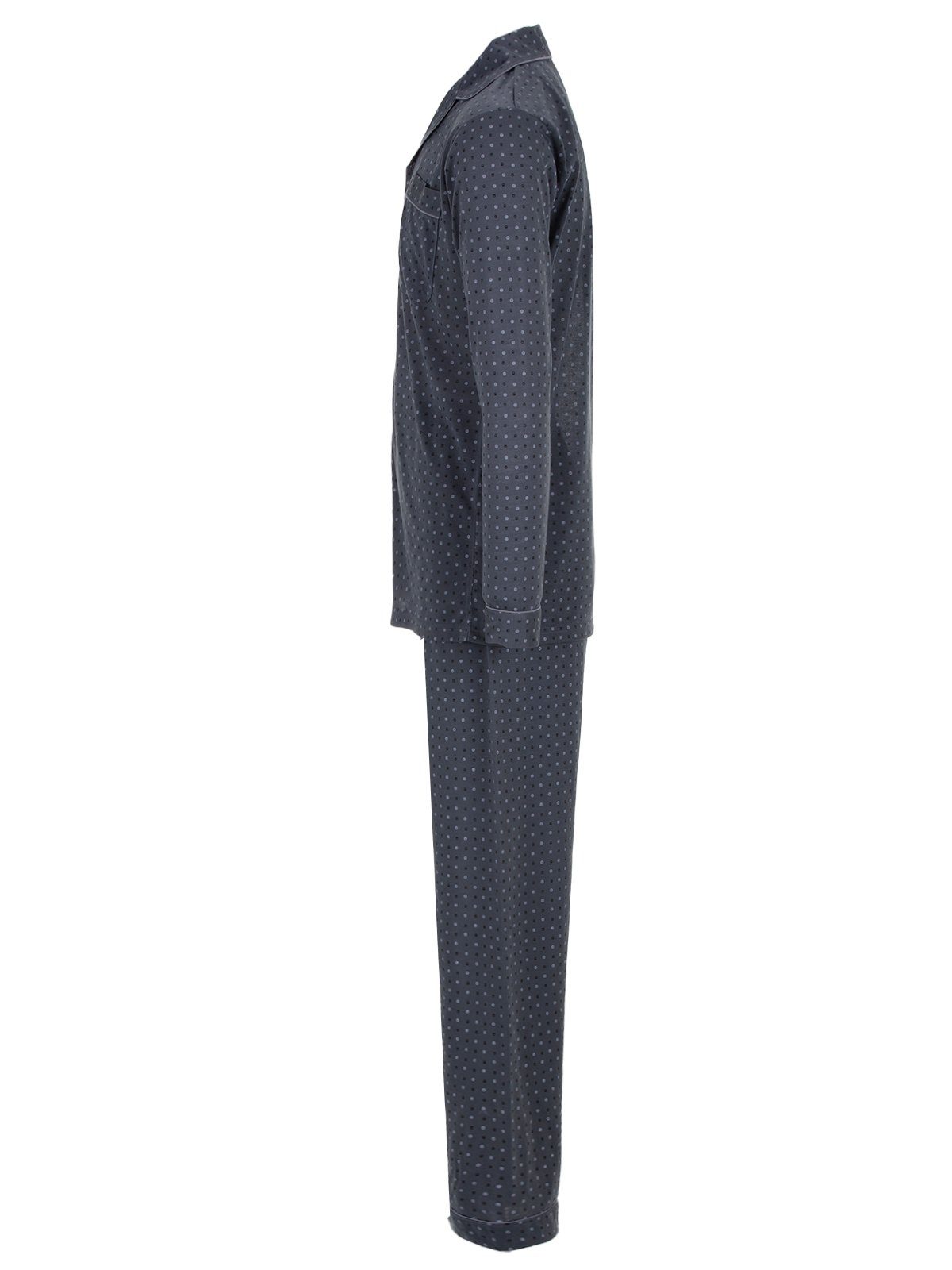 Lucky Nachthemd Pyjama set Langarm - Two Dots Buttons günstig online kaufen