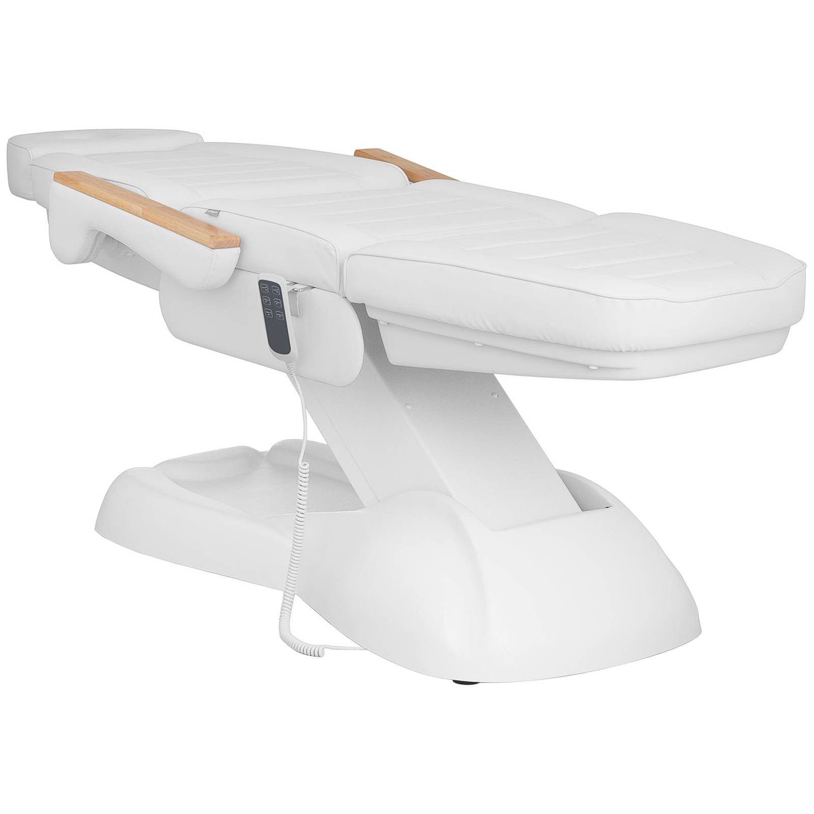 Physa Massageliege Kosmetikliege Massagebett Elektrisch Therapieliege Weiß, Weiß