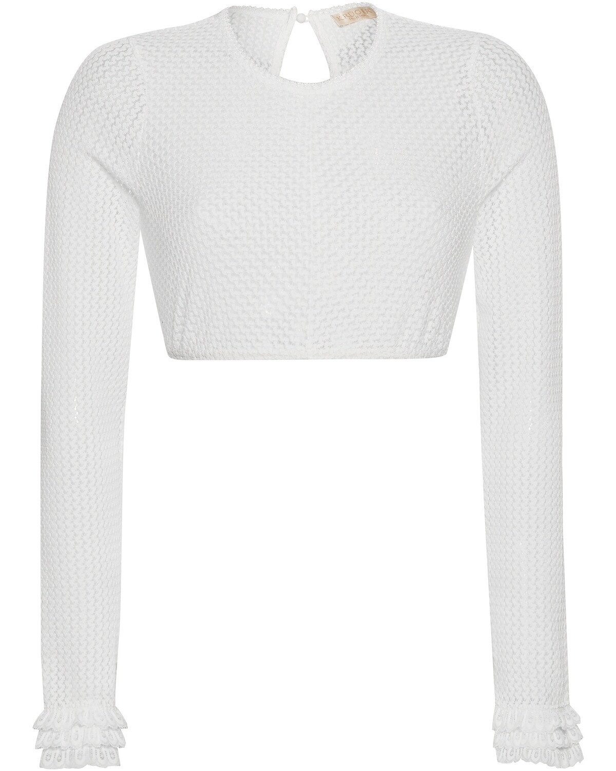Krüger Dirndlbluse Langarm-Dirndlbluse