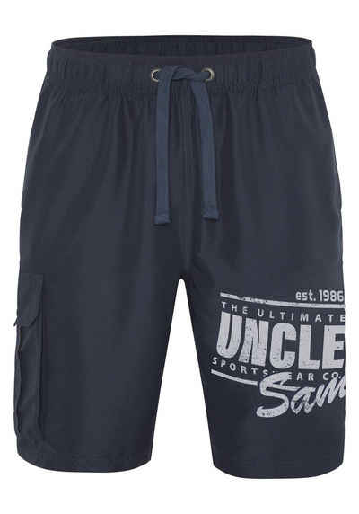 Uncle Sam Cargoshorts im Cargo-Look