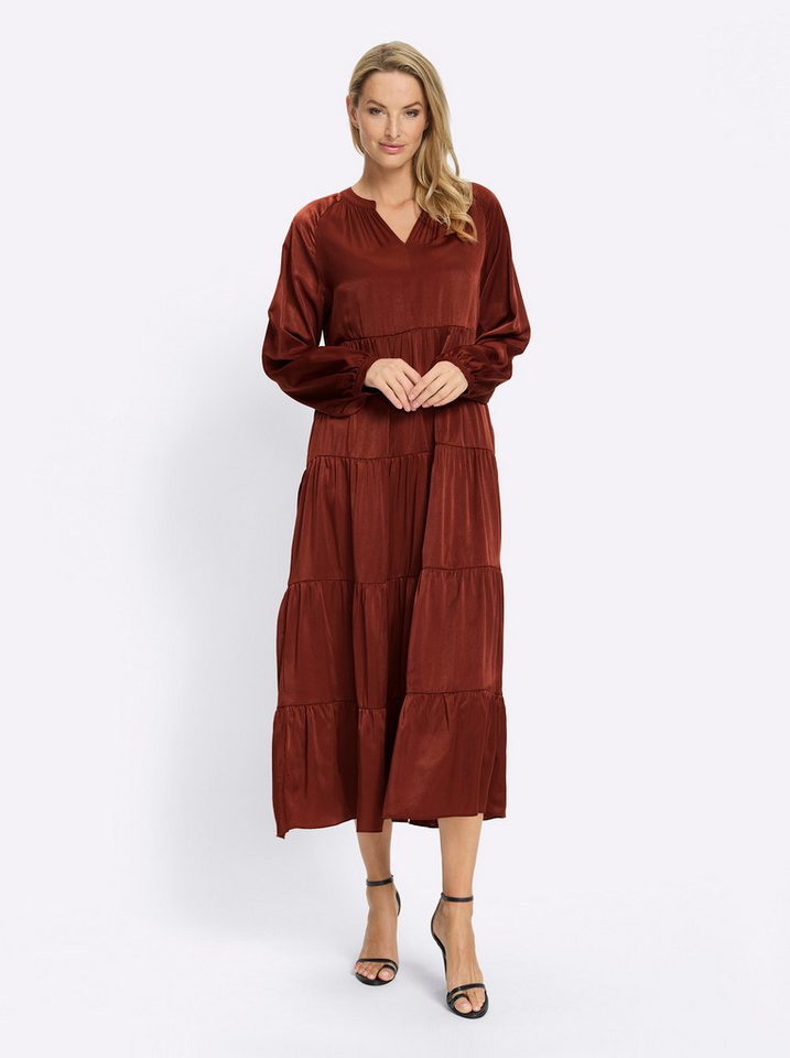 heine Etuikleid Kleid Langarm